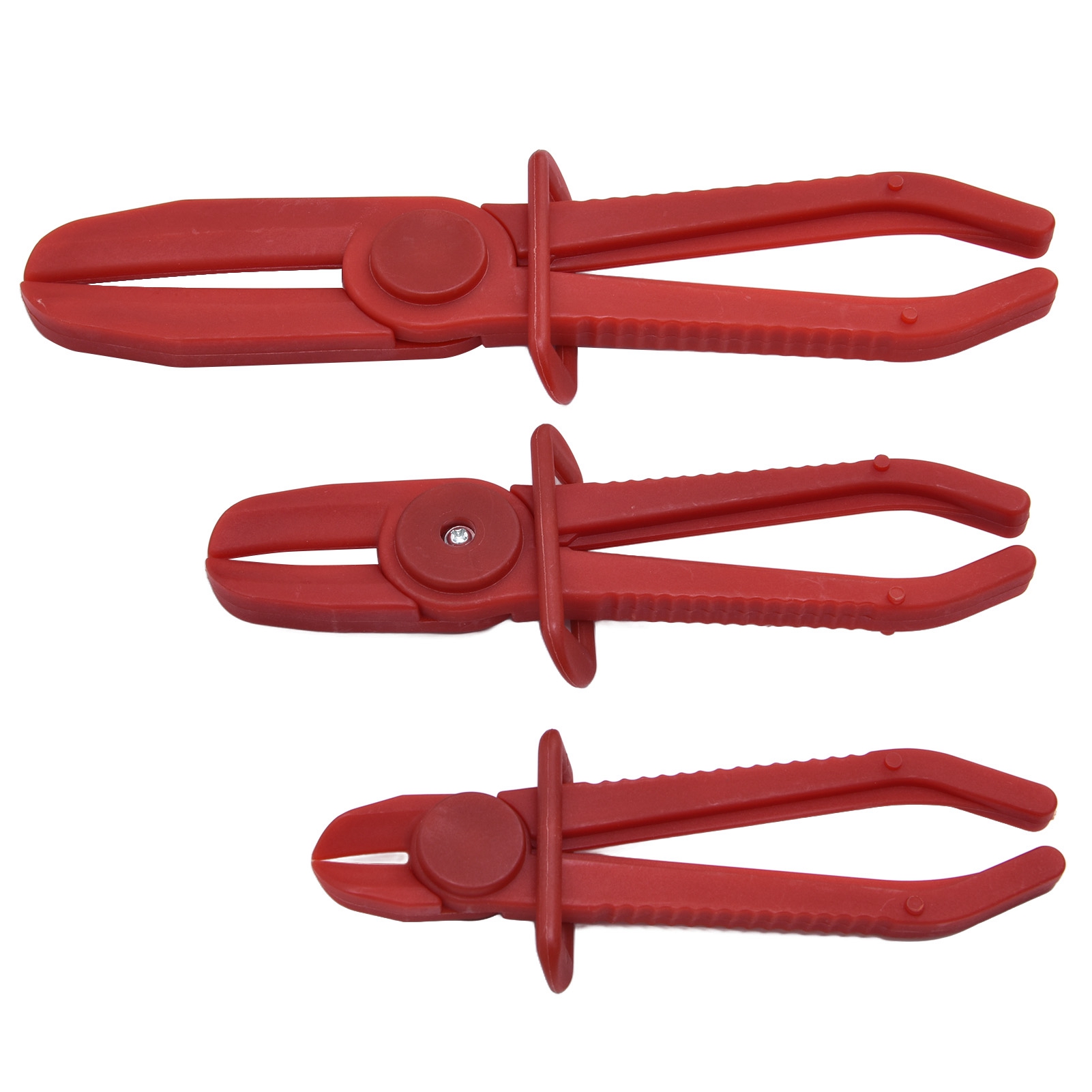 3-teiliges Nylon-schlauchschellen-set, Flexibles Klemmwerkzeug Für Kraftstoff- Und Bremsleitungen, Werkstatt-set, Verstellbare Klemmschelle, Schwarz