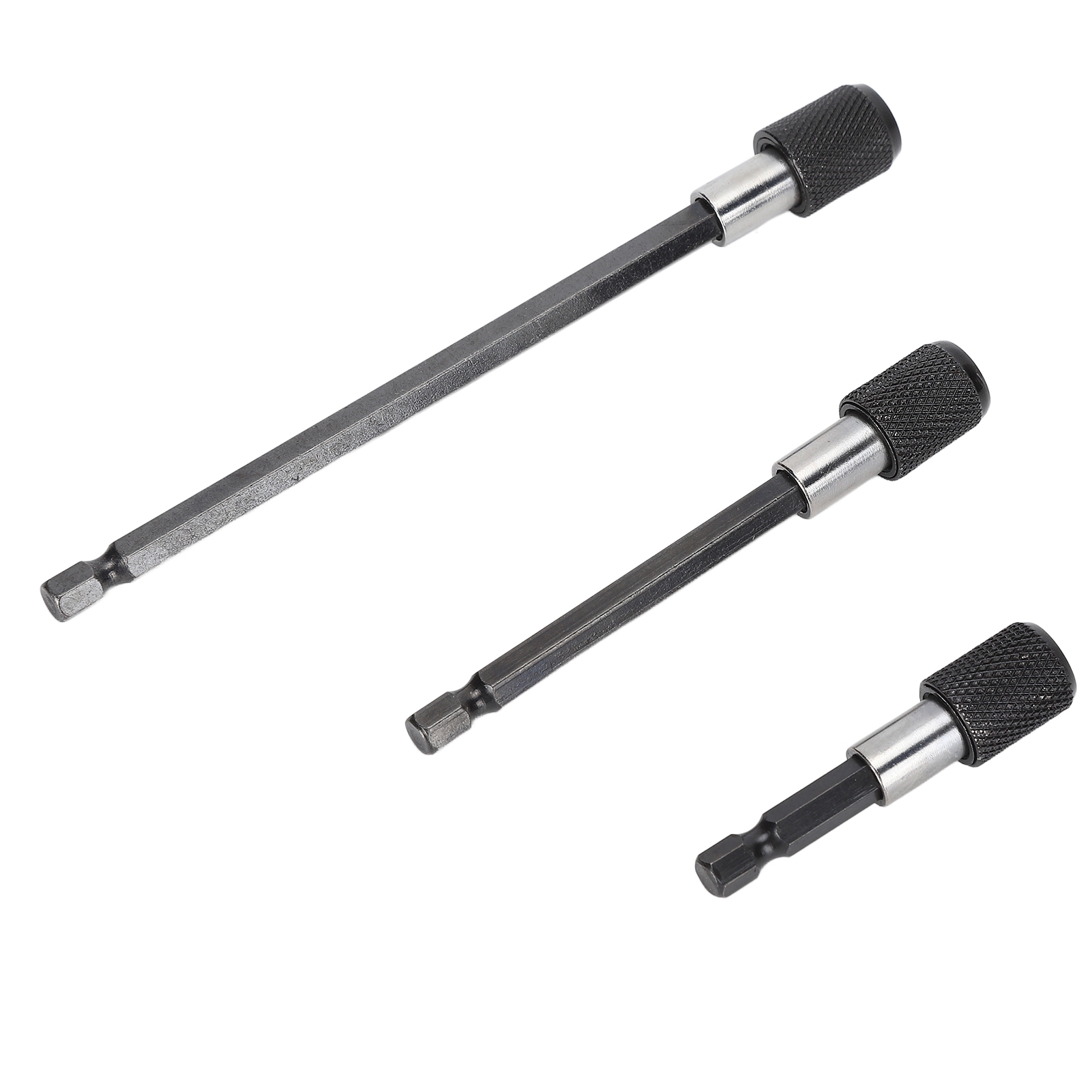 Set Mit 3 Schnellverschluss-verlängerungsadaptern Für 1/4-zoll-sechskantschaft, Magnetischer Schraubendreher-bithalter