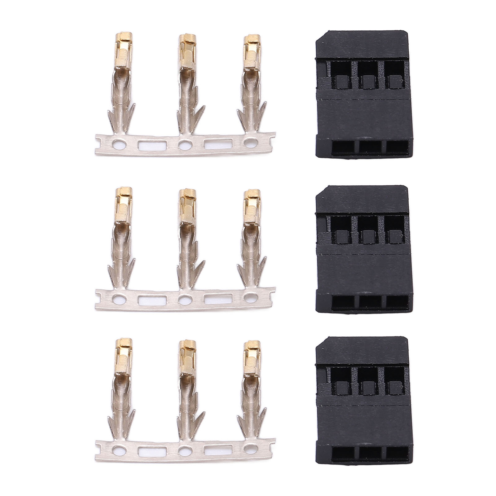 Set Mit 100 Paar Wasserdichten 3-poligen Steckern (männlich/weiblich), Crimp-anschlüssen, Jr-gehäuse, Kompatibel Mit Autos Und Motorrädern