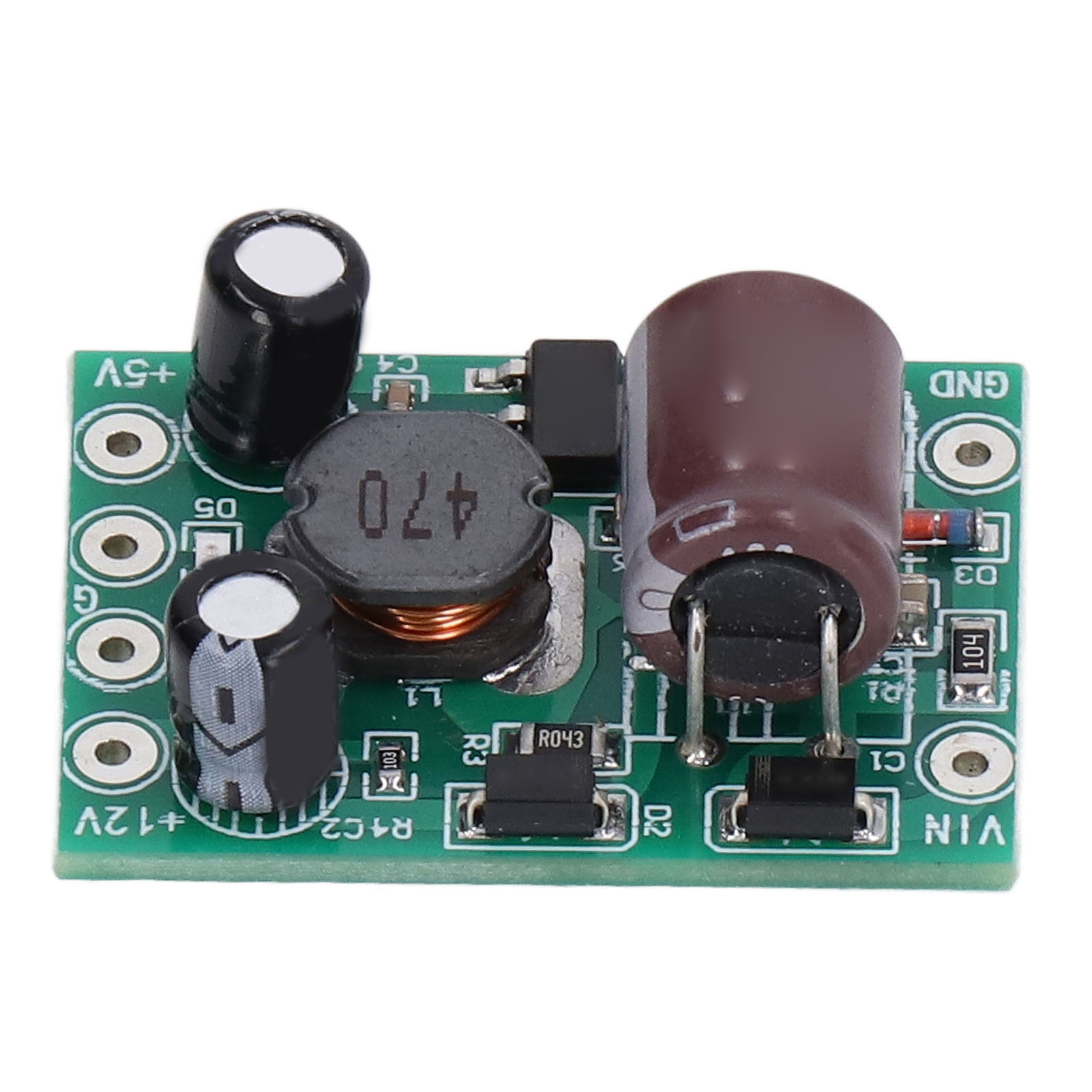 2-wege-spannungsreglermodul, 24–100 V Dc-abwärtswandler Mit Dualem 5-v- Und 12-v-ausgang, Schaltnetzteilplatine Für Elektronikprojekte