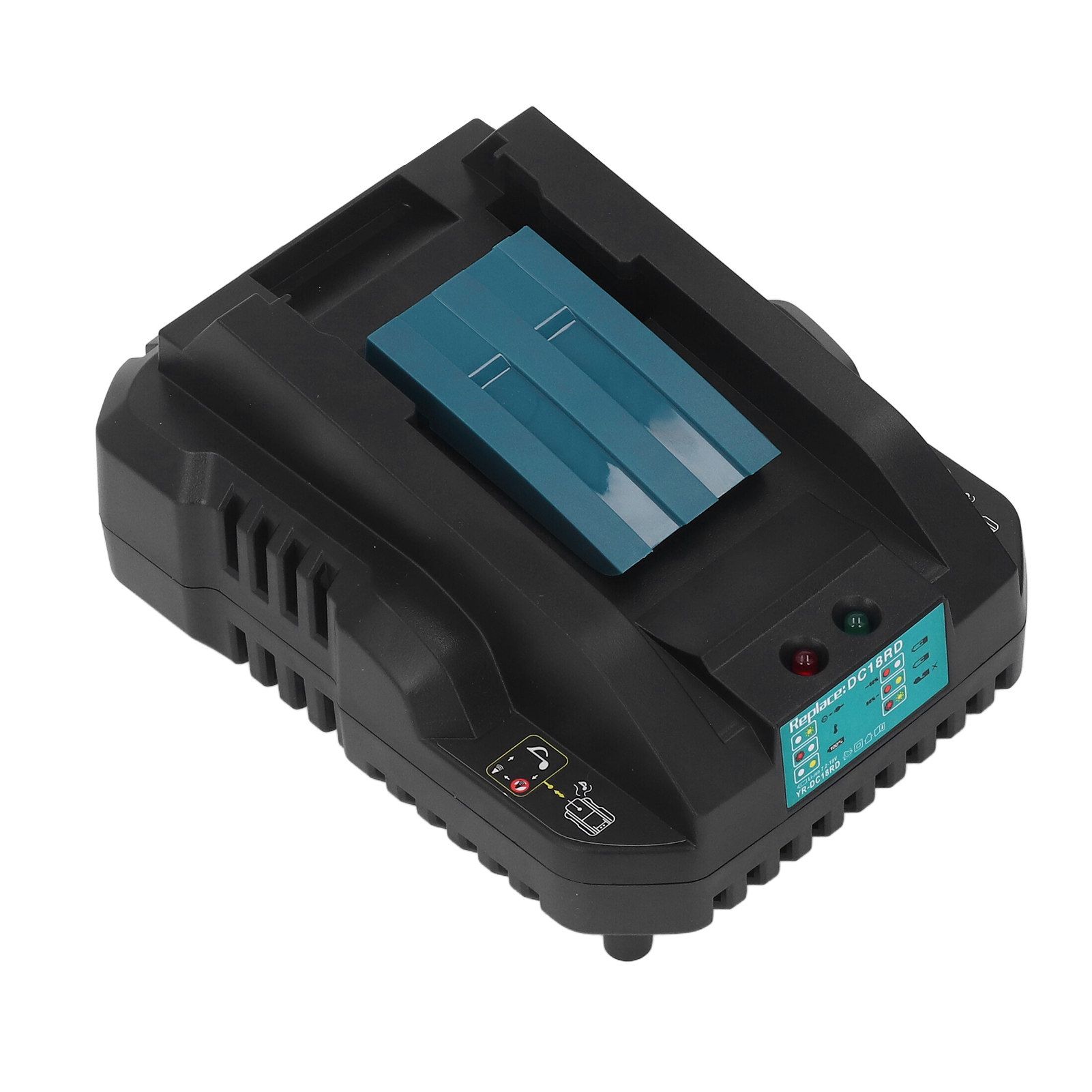 Lithium-akkuladegerät Für Elektrowerkzeuge Der Modelle Dc18rc, Dc18rd, Dc18ra Und Dc18sf, Netzteil Ac100-240v 50-60hz, Kompatibler Ersatz, Schnelles Und Zuverlässiges Laden.