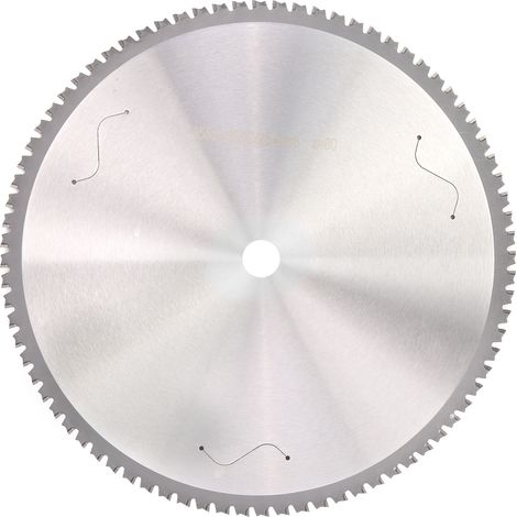 Kreissägeblatt 355 Mm Für Metall, 80 Zähne Aus Schnellarbeitsstahl, 2,6 X 2,0 X 25,4 Mm Schnittfläche