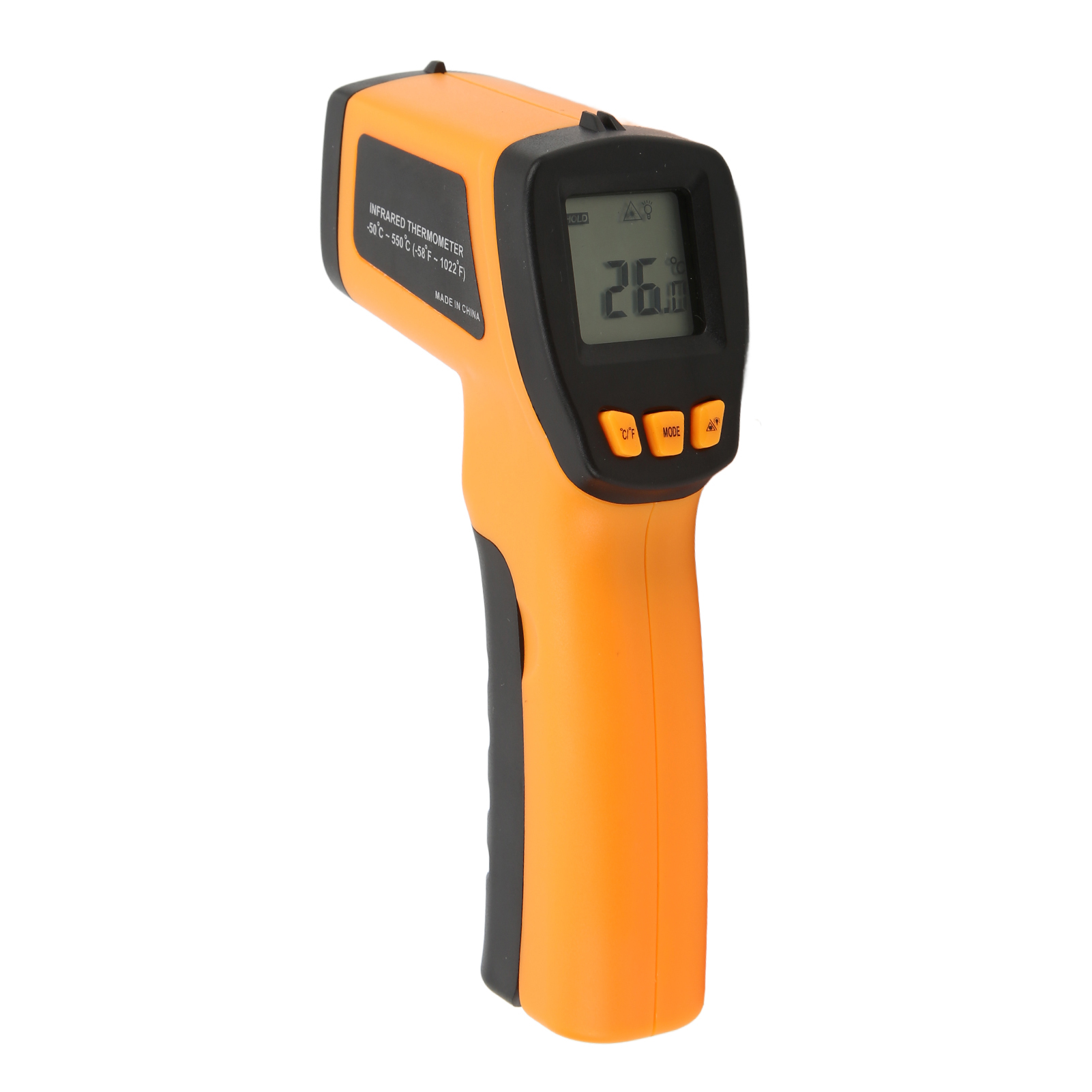 Digitales Infrarot-thermometer 520e, Berührungslose Temperaturmessung, Hohe Genauigkeit, Tragbares Gerät