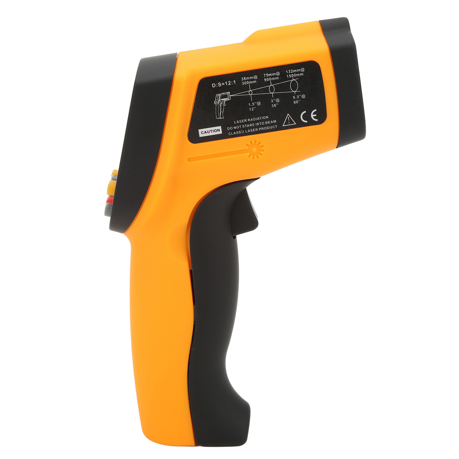 Xrclif-700 Berührungsloses Infrarot-thermometer -50 Bis 750 °c, Industrielle Temperaturmessung Für Küche Und Kühlschrank, Präzises Laser-thermometer