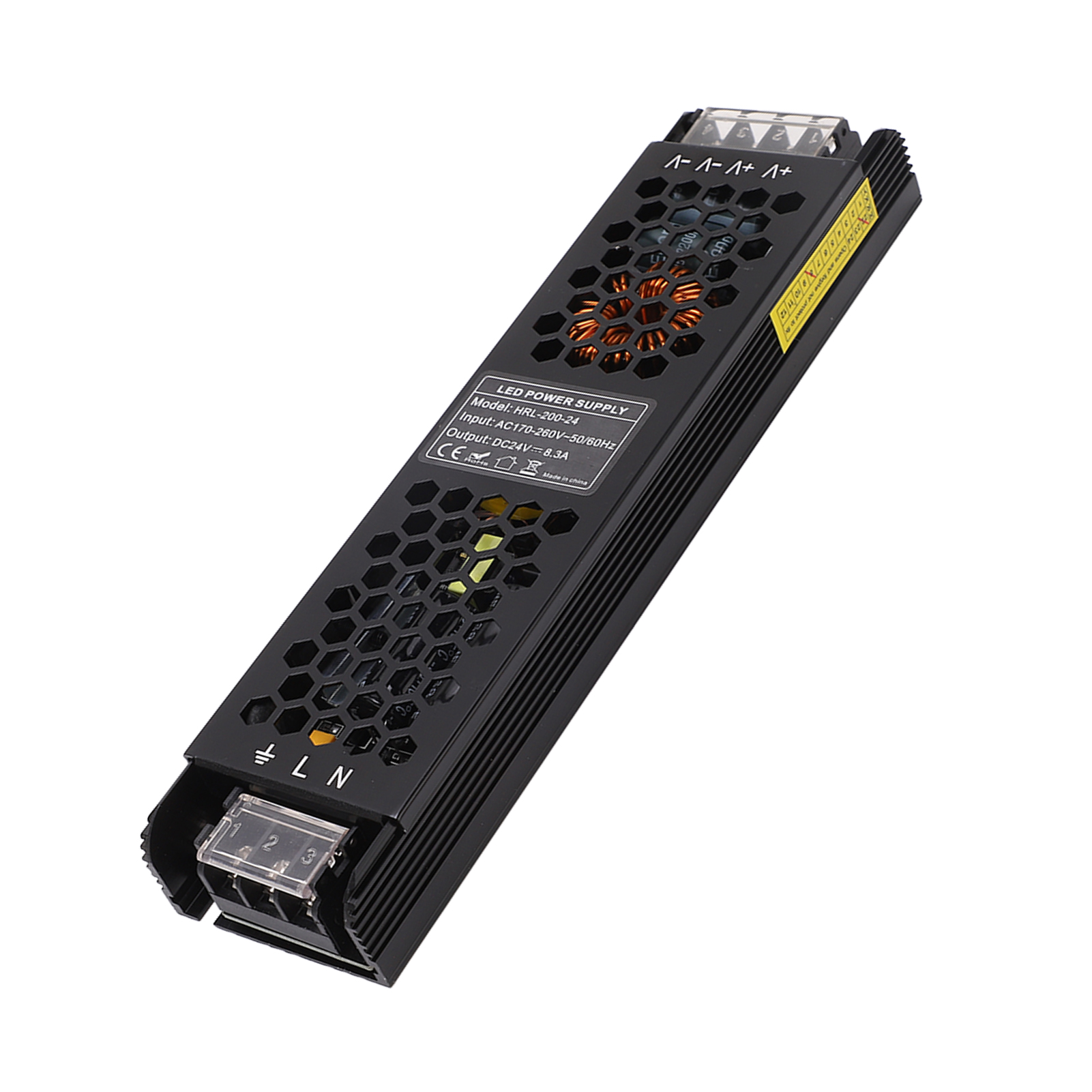 24v 200w Schaltnetzteil Für Led-streifen, Wasserdichter Ac170-260v Transformator, Konstantstromadapter Für Lange Streifen, 200 Watt Netzteil.