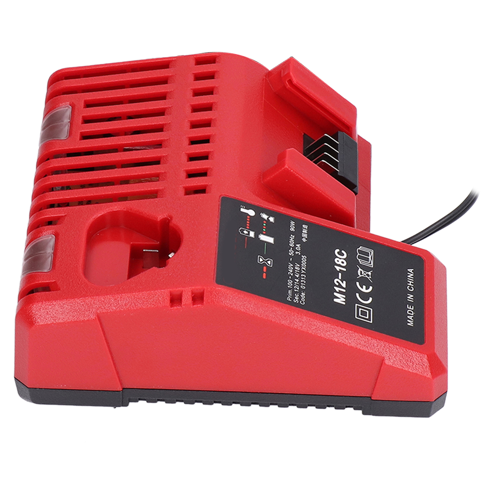 100–240-v-lithium-akkuladegerät Für Milwaukee M12, M14, M18eu, Erhaltungsladung, Eu-stecker