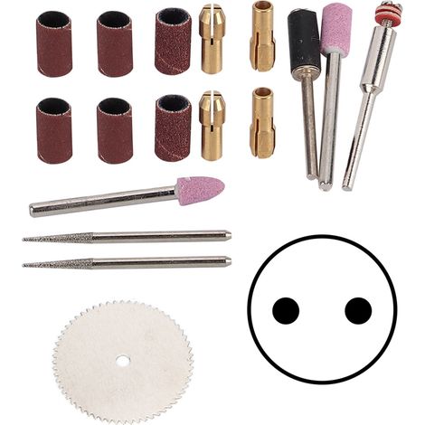 Mini-multifunktions-elektroschleifer, 15.000 U/min, Mit Zubehör, Vielseitiges Rotationswerkzeug, 100–240 V Ac, Eu-stecker