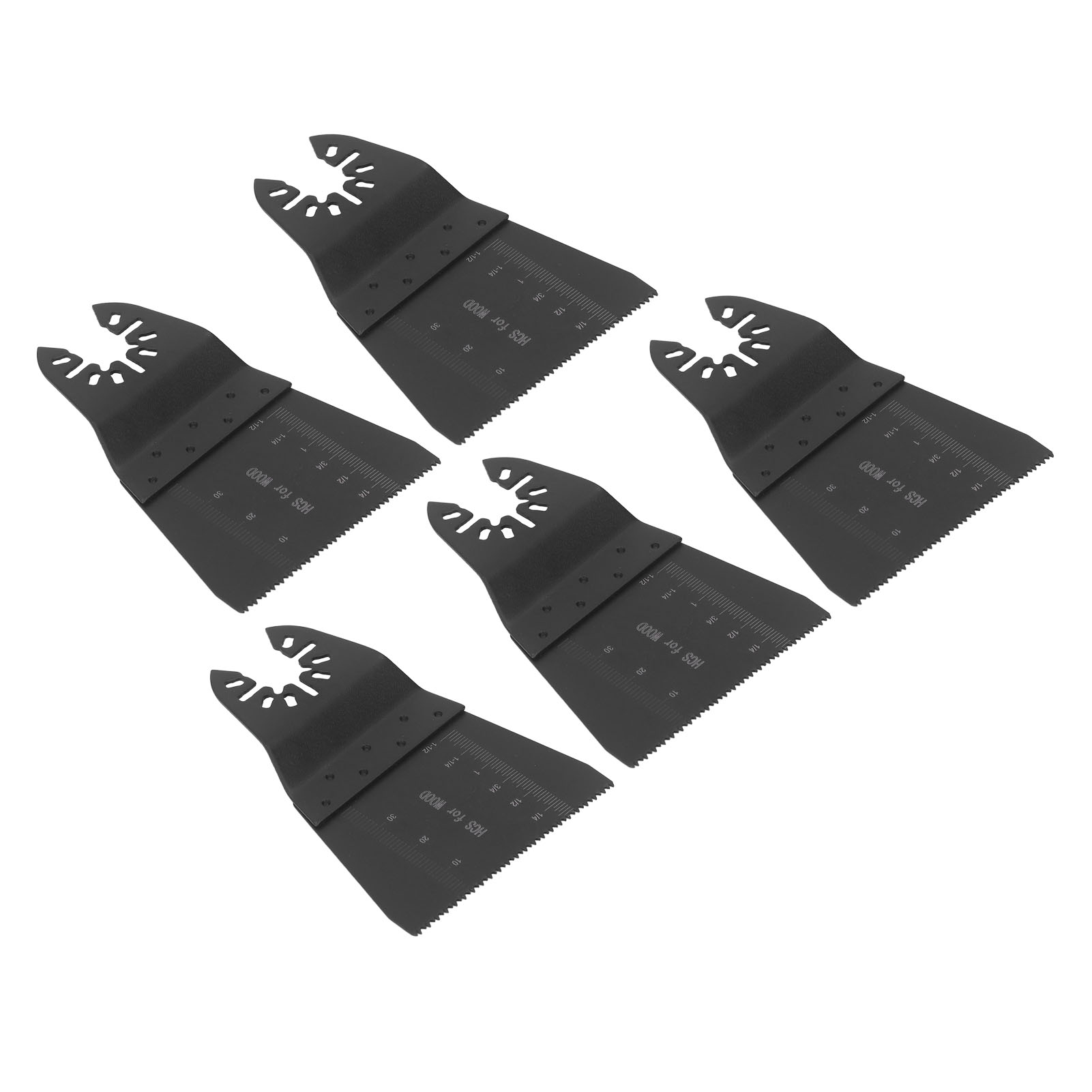 Set Mit 5 Vielseitigen 65-mm-oszillations-multitool-sägeblättern Mit Schnellwechselsystem Zum Sägen Von Holz, Kunststoff Und Fiberglas