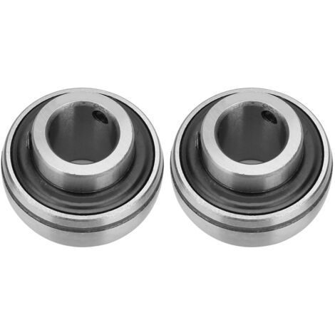 2 Uc205 Stahlkugellager 25x52x34,1mm - 2er-pack