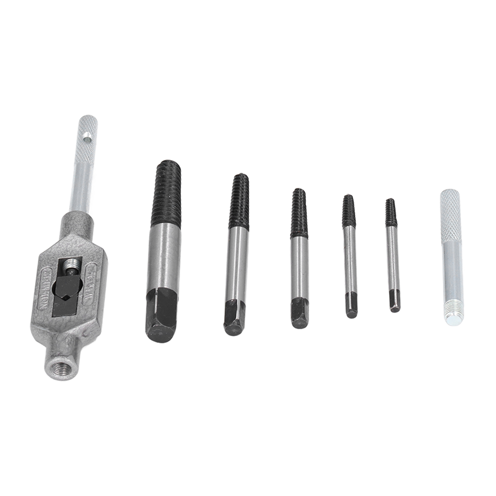 Schraubenausdreher-set M1-m12, Linkshänder-ausdreher Aus Metall Für Abgebrochene Schraubenköpfe, Beschädigte Schrauben Und Wasserrohre, 12-teiliges Set