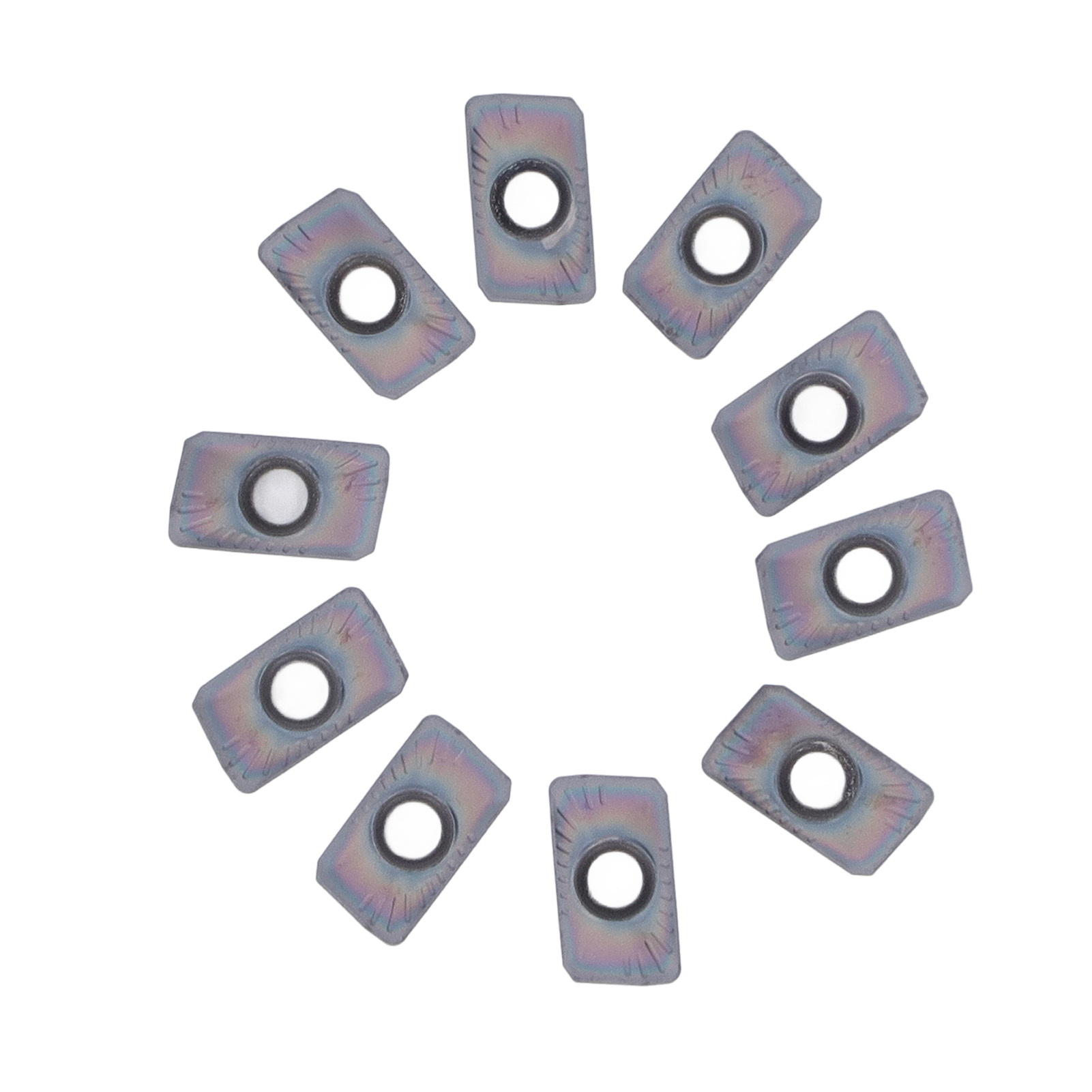 Set Mit 10 Hartmetall-dreheinsätzen, Diy-schneidwerkzeuge Für Cnc-drehmaschinen, Holz- Und Metallbearbeitung, Maschinenzubehör