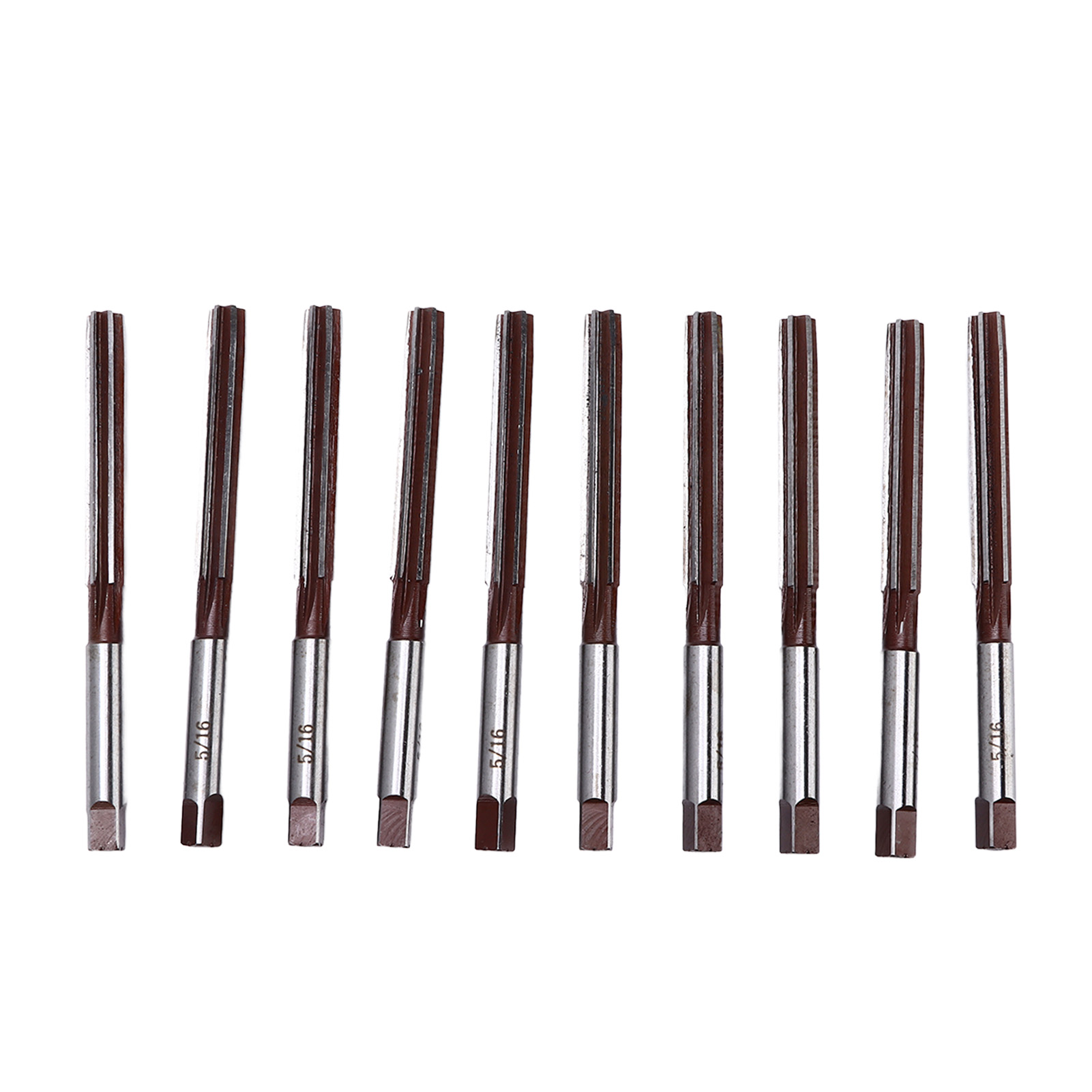 10 Handreibahlen Aus 9sicr-stahl, Us-standard 5/16 Zoll, Für Aluminium Und Kupfer, 10er-packung