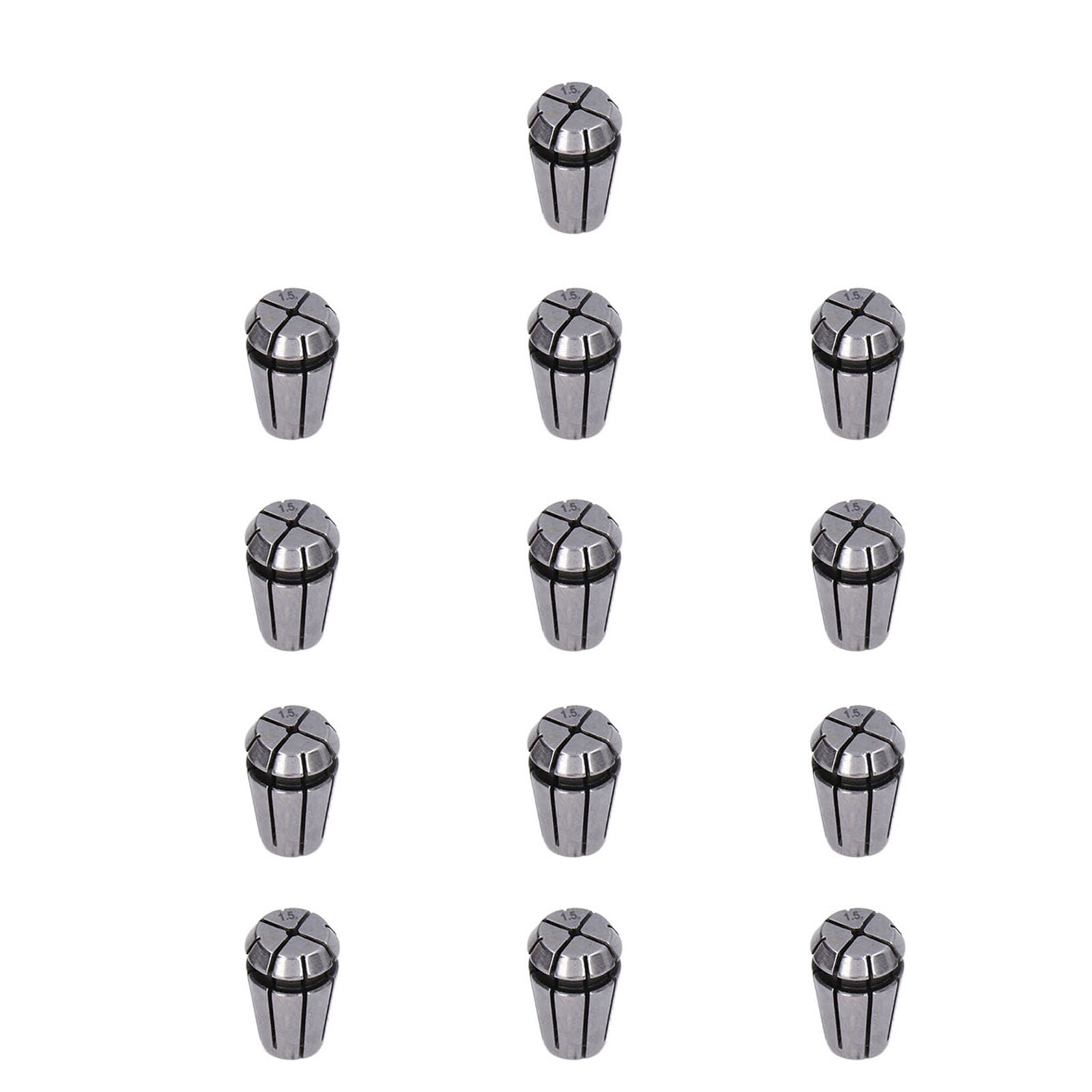 Satz Mit 13 Er11-spannzangen 1,0–7,0 Mm Für Dreh- Und Fräsmaschinen, Spannfutter, Präzisionswerkzeugsatz