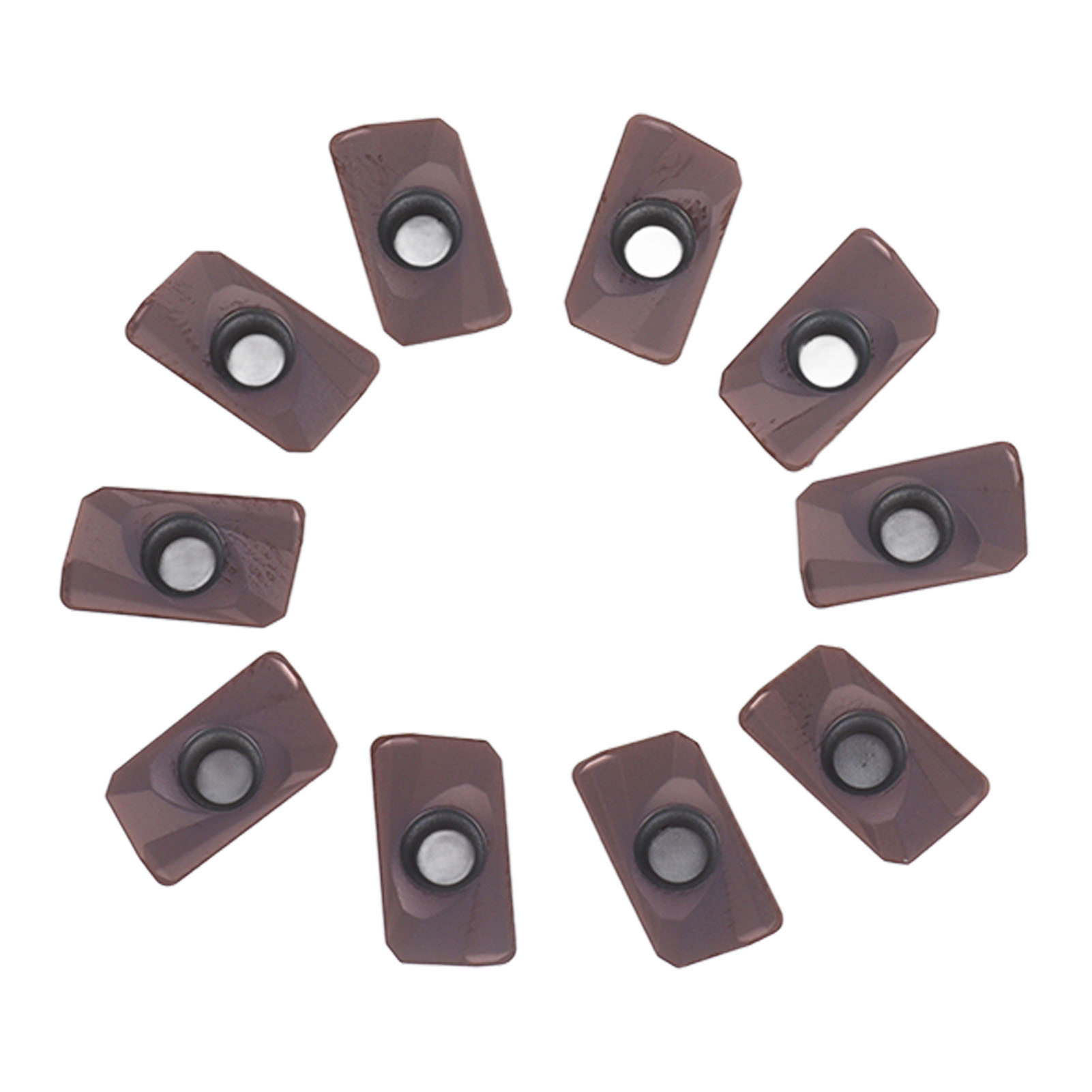 10 Apmt1135pder-h2 Hartmetall-dreheinsätze, Cnc-bearbeitet, Beschichtete Schneidwerkzeuge, Drehmeißel, 10er-packung