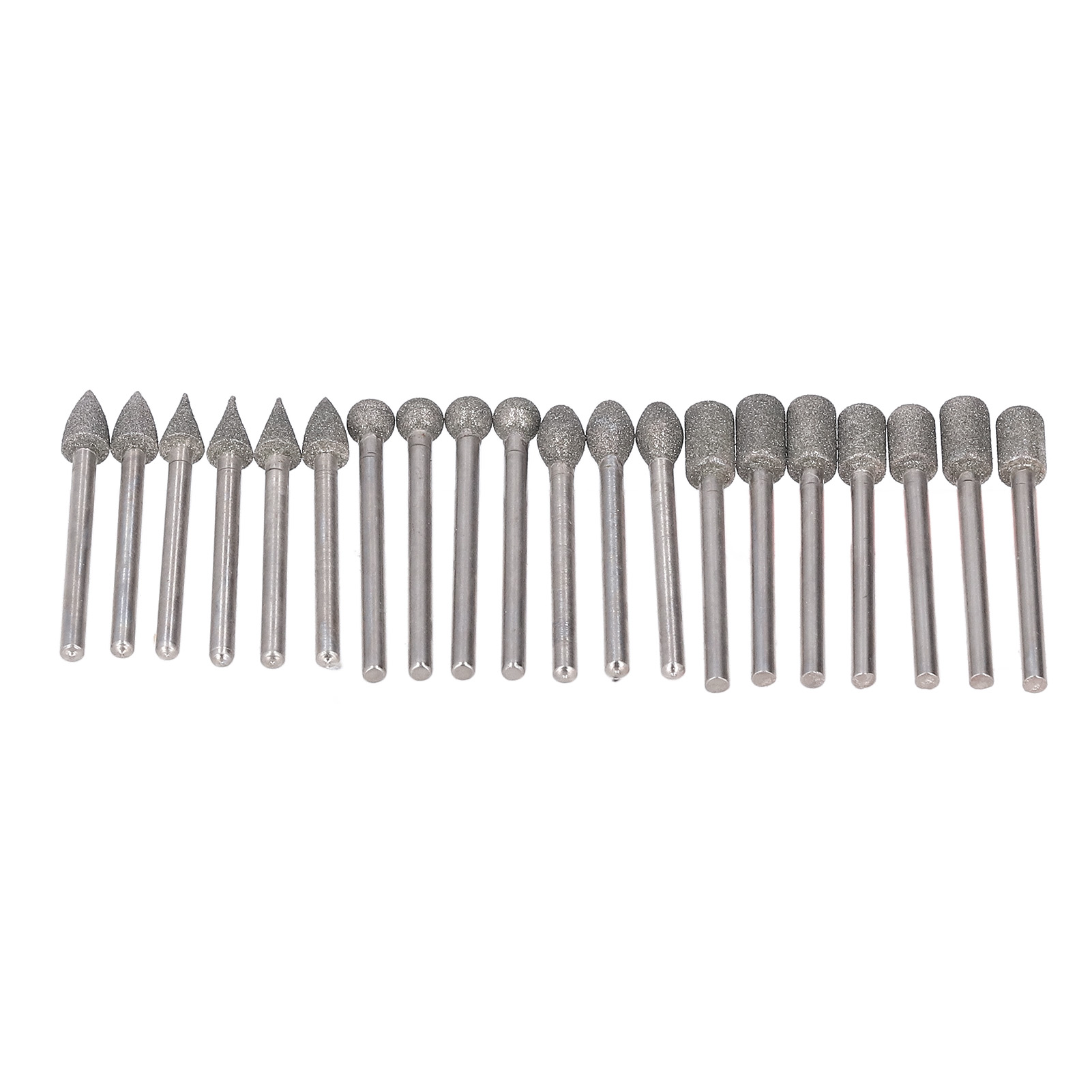 Set Mit 20 Rotationsbohrern, 3 Mm Schaft, Zum Schleifen, Polieren, Gravieren, Für Heimwerkerprojekte, Universelles Zubehör