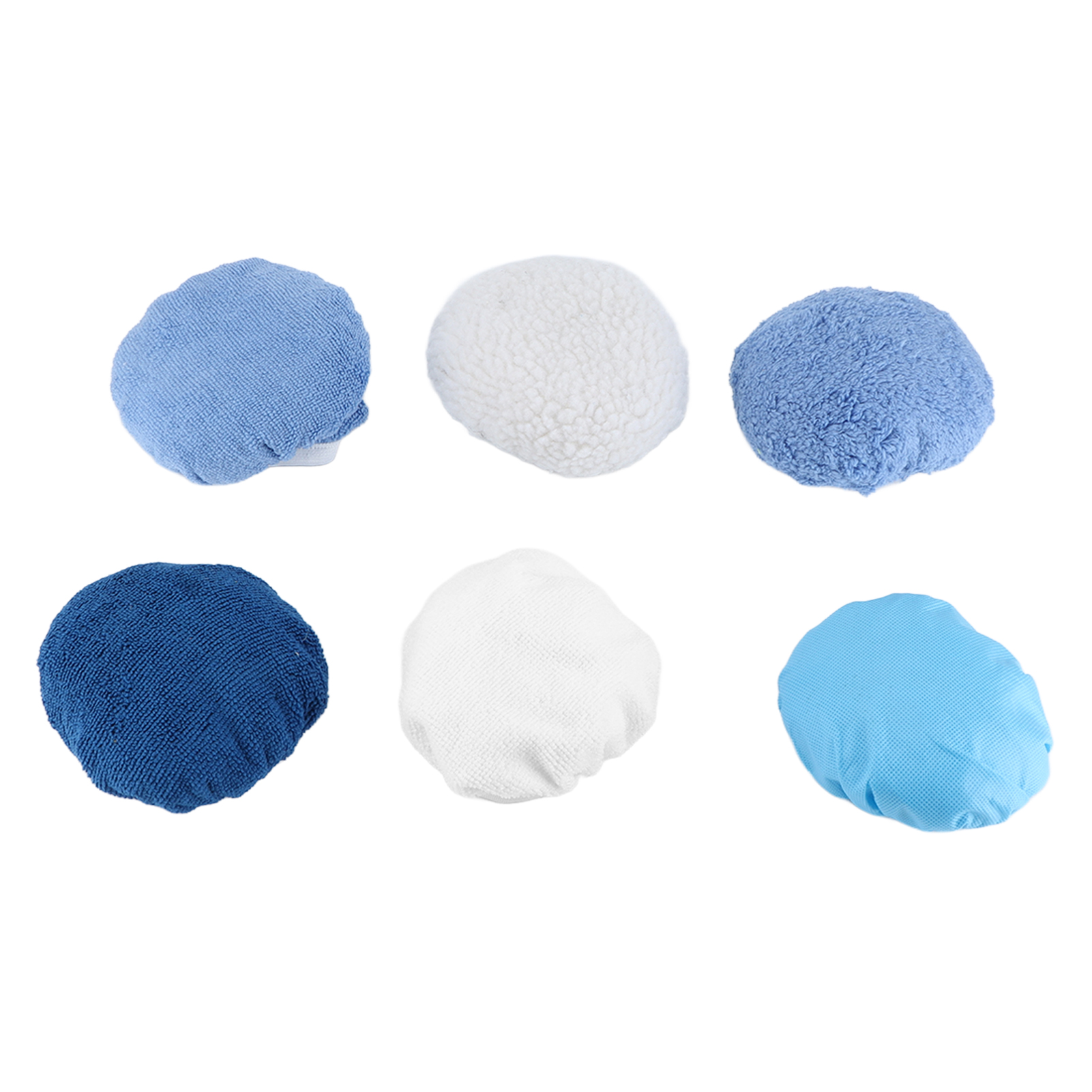 Set Mit 28 Polierhauben, 4 Materialien, Polierpads Für Autos Und Möbel, Wachs Und Schleifmittel