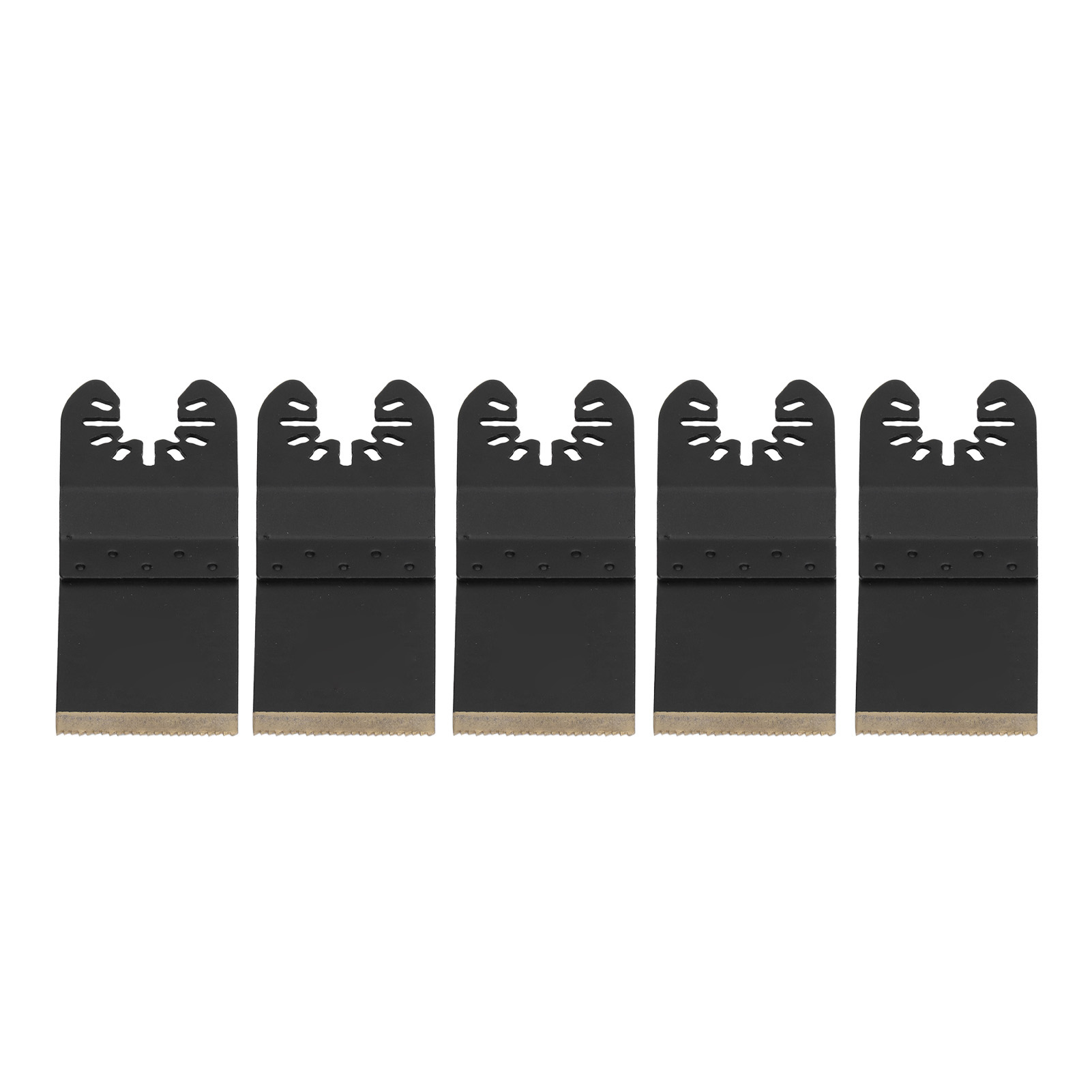 Set Mit 5 Oszillierenden Sägeblättern (1-3/8 Zoll), Schnellwechsel-multifunktions-schneidset Für Holz Und Metall