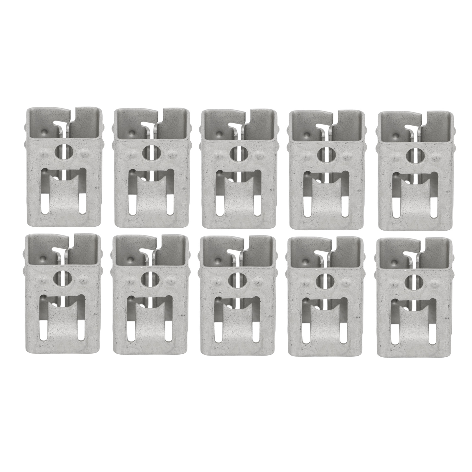 Packung Mit 10 Solar-pv-montagehalterungen, Schnellverschluss-federstahlklammern Für Photovoltaikmodule, Einfache Montage