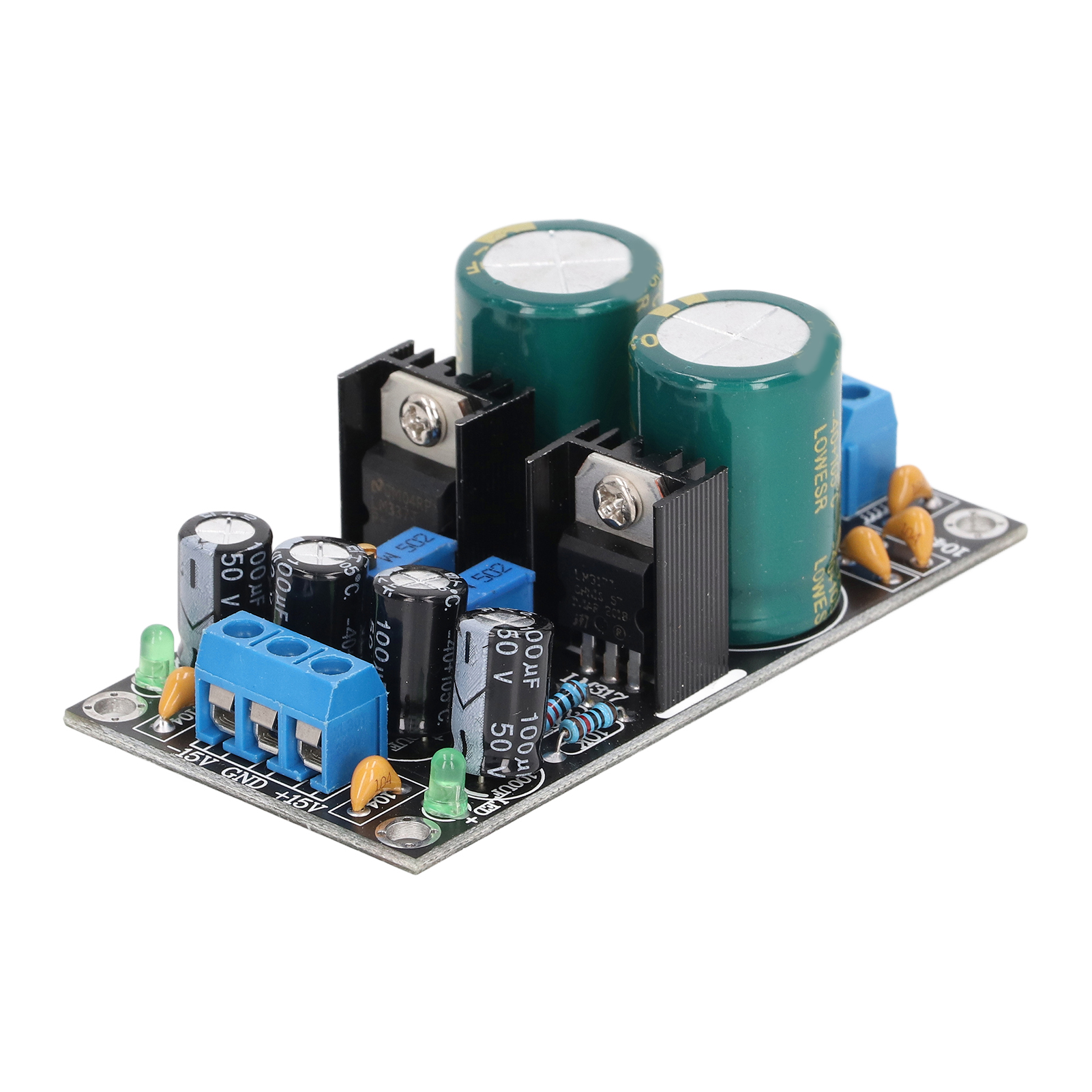 Lm317/lm337 Einstellbares Spannungsreglermodul, Stabilisiertes Netzteil Mit 10-24v Ac-eingang Und Dualen Positiven Und Negativen Ausgängen