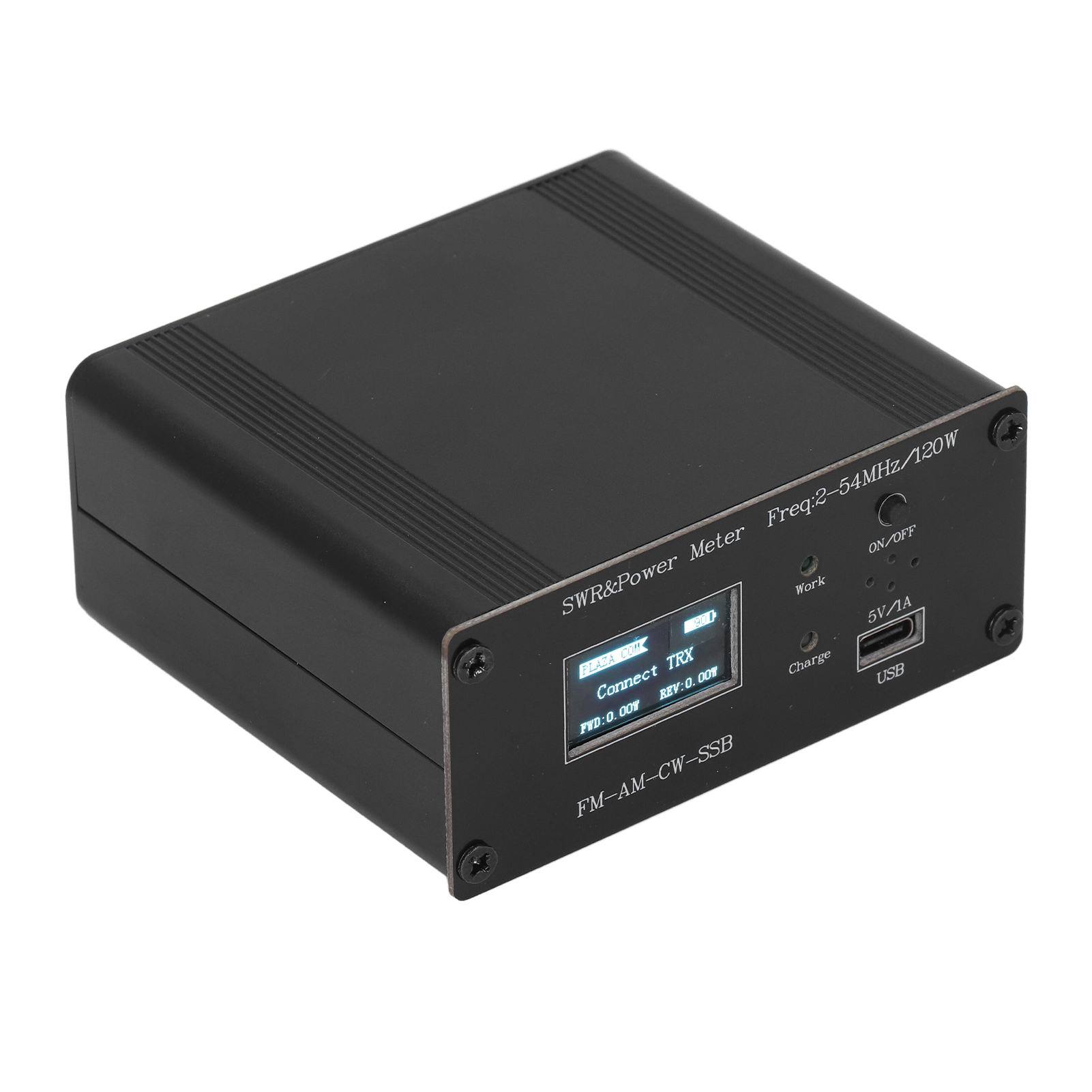 Digitales Stehwellenmessgerät (50 Ω), 120-w-hf-wattmeter Mit Usb-display, Leistungsmessung Für Amateurfunker, Kompaktes Swr-messgerät