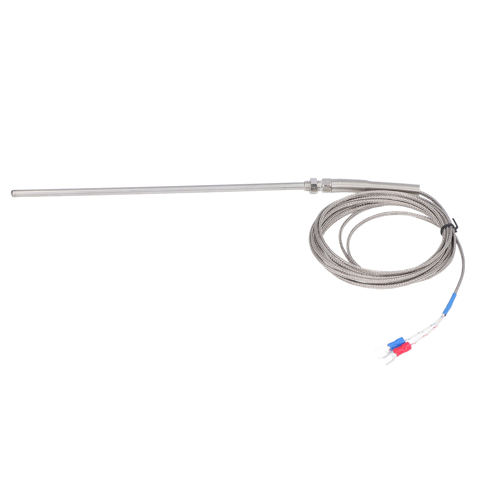 Thermoelement Typ K Aus Edelstahl Mit Temperaturmesssonde, 200 Mm Lang, 3 M Kabel, Hochpräzise, Langlebig, Industrietauglich