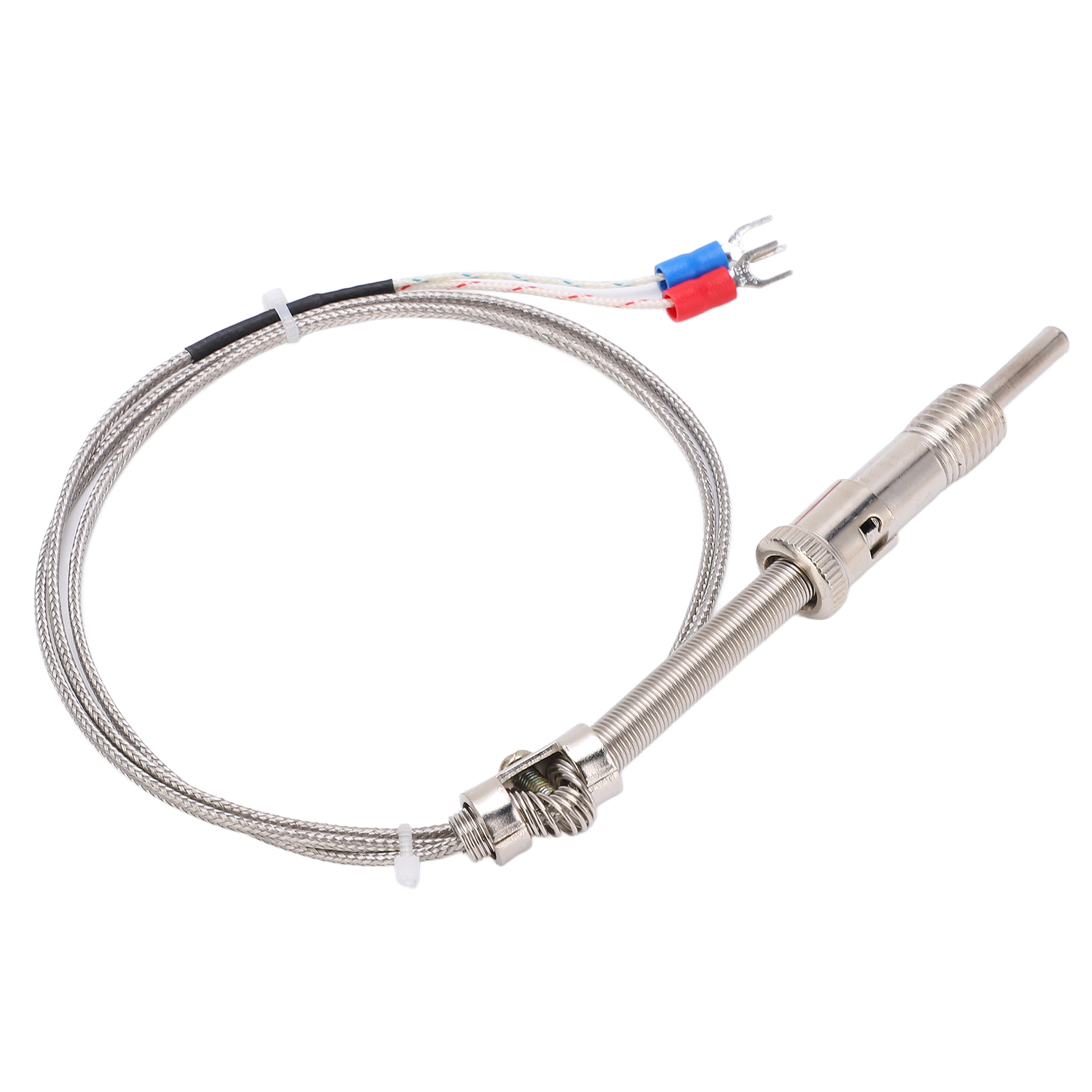 Thermoelementsonde Mit Druckfeder Vom Typ K, 1 Meter Messdraht, Für Industrielle Und Fertigungsanwendungen.