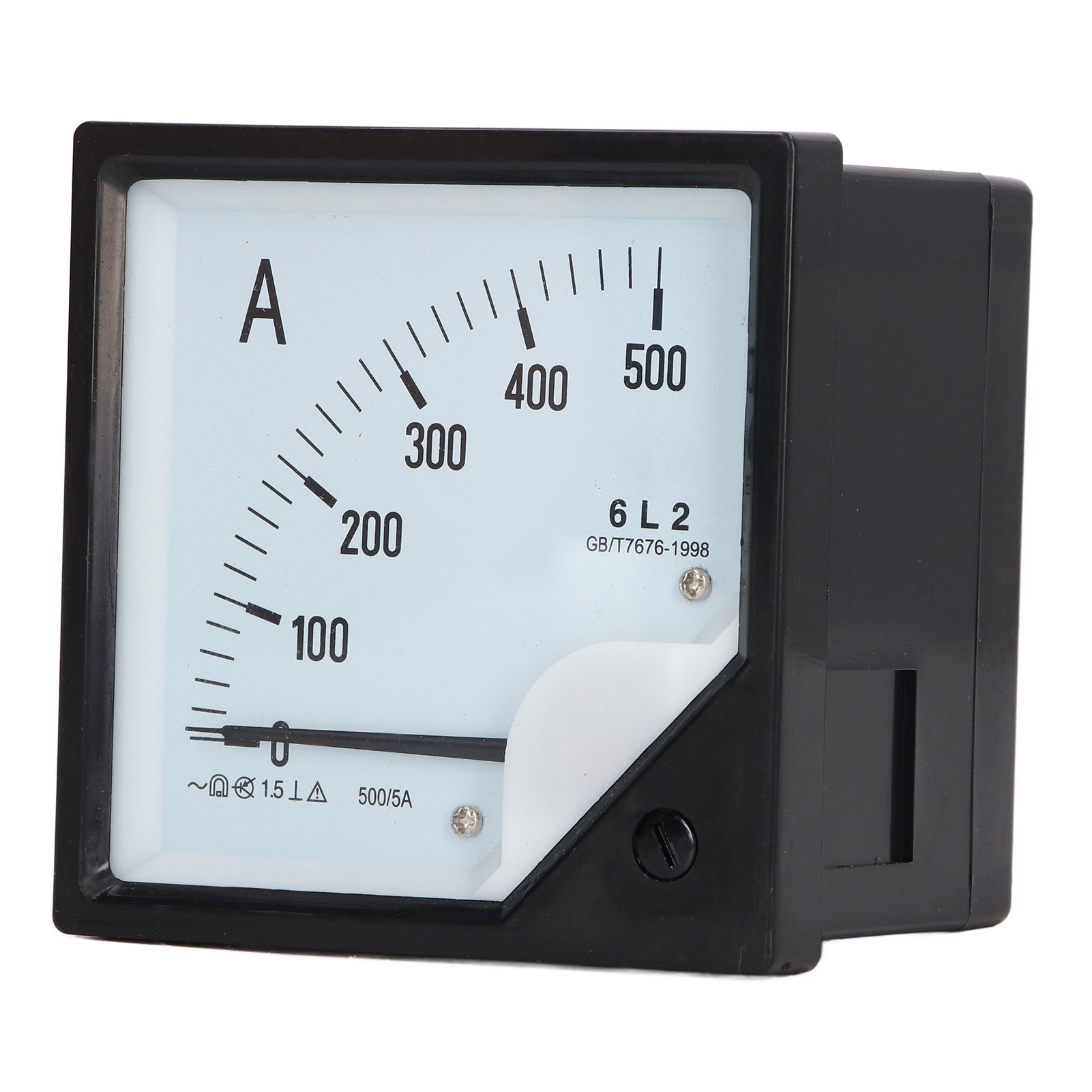 Analoges Wechselstrom-amperemeter 0-500a, Zeigeranzeige, Einbau-amperemeter, Stromprüfer, Messgerät, 0-500 Ampere.