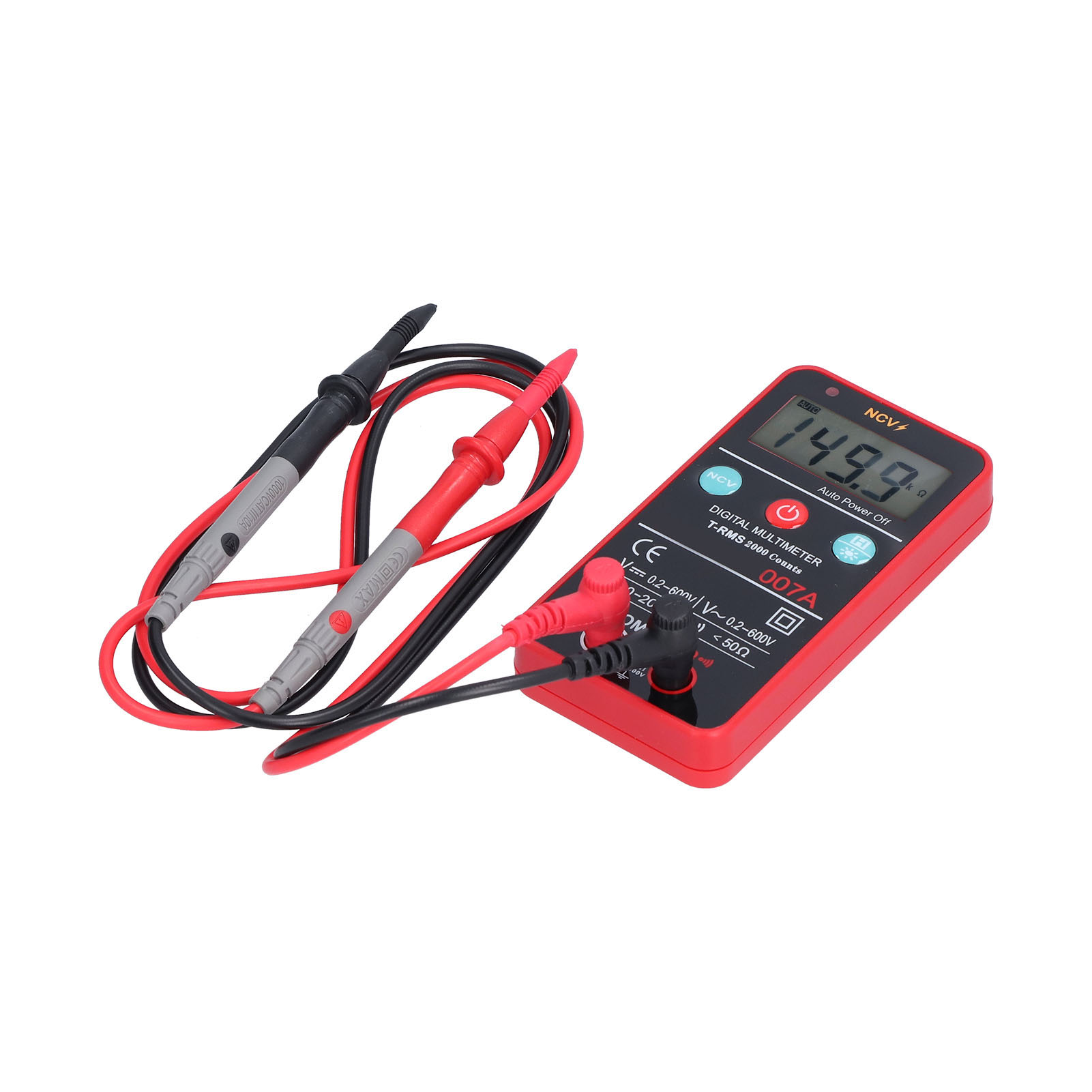Universelles Digitales Multimeter Hw007a Mit Lcd-bildschirm, Hohe Präzision, 2 V–600 V, Elektrischer Prüfer Für Den Heim- Und Profibereich