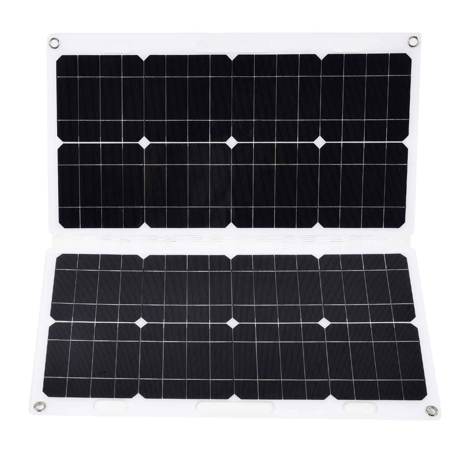 50w 18v Faltbares Solarpanel-set, Wasserdichtes Tragbares Ladegerät Für Wohnmobile, Wanderungen Und Outdoor-aktivitäten