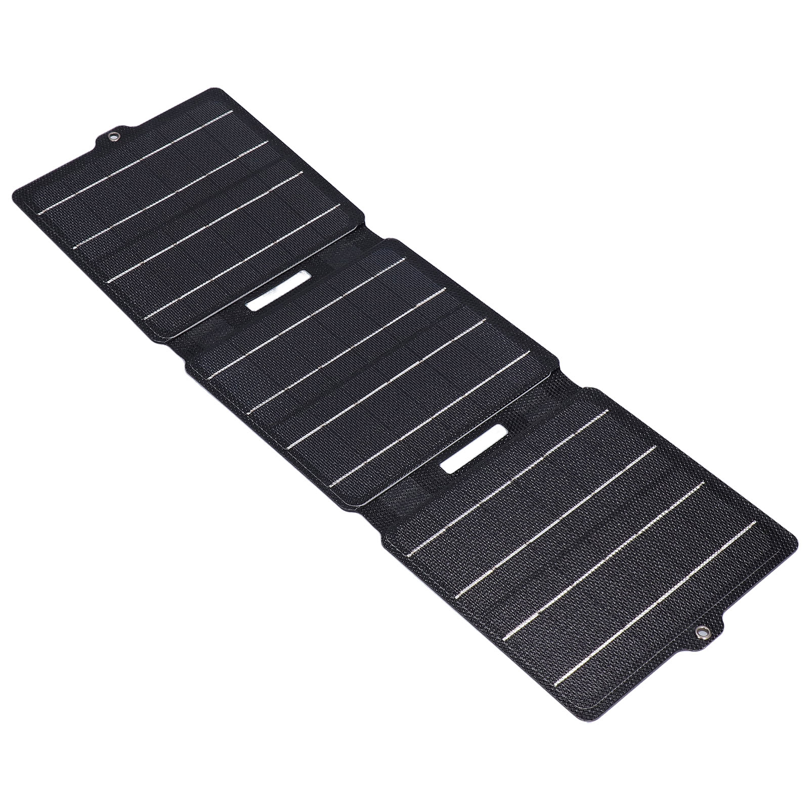 Faltbares 15-w-solarladegerät, Tragbares, Wasserdichtes Etfe-photovoltaikpanel, 5-v-dc-dual-usb-ausgang Für Wandern Und Camping