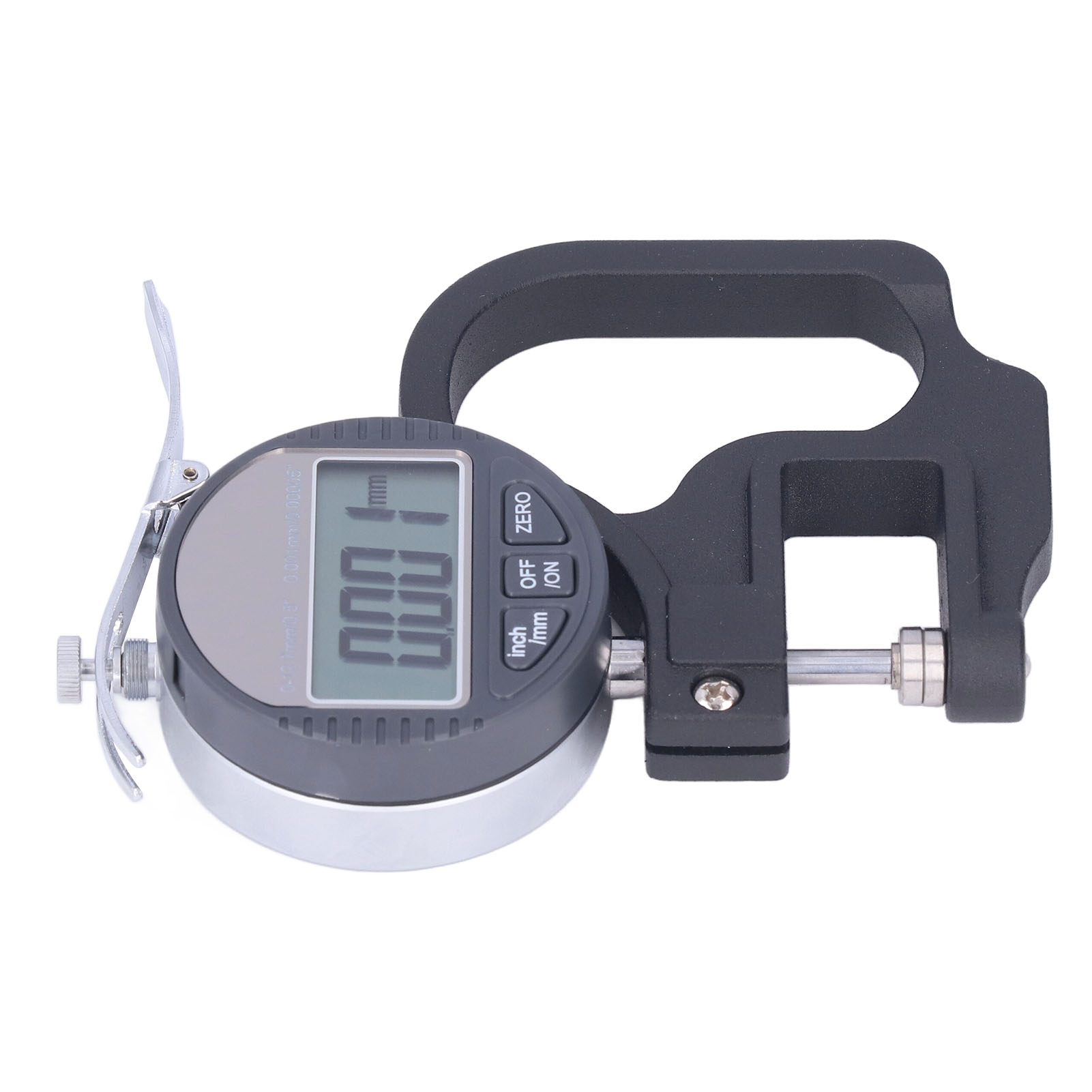 Digitales Lcd-dickenmessgerät, Präzisionsmikrometer 0–12,7 Mm Für Papier Und Folie, Inspektionswerkzeug