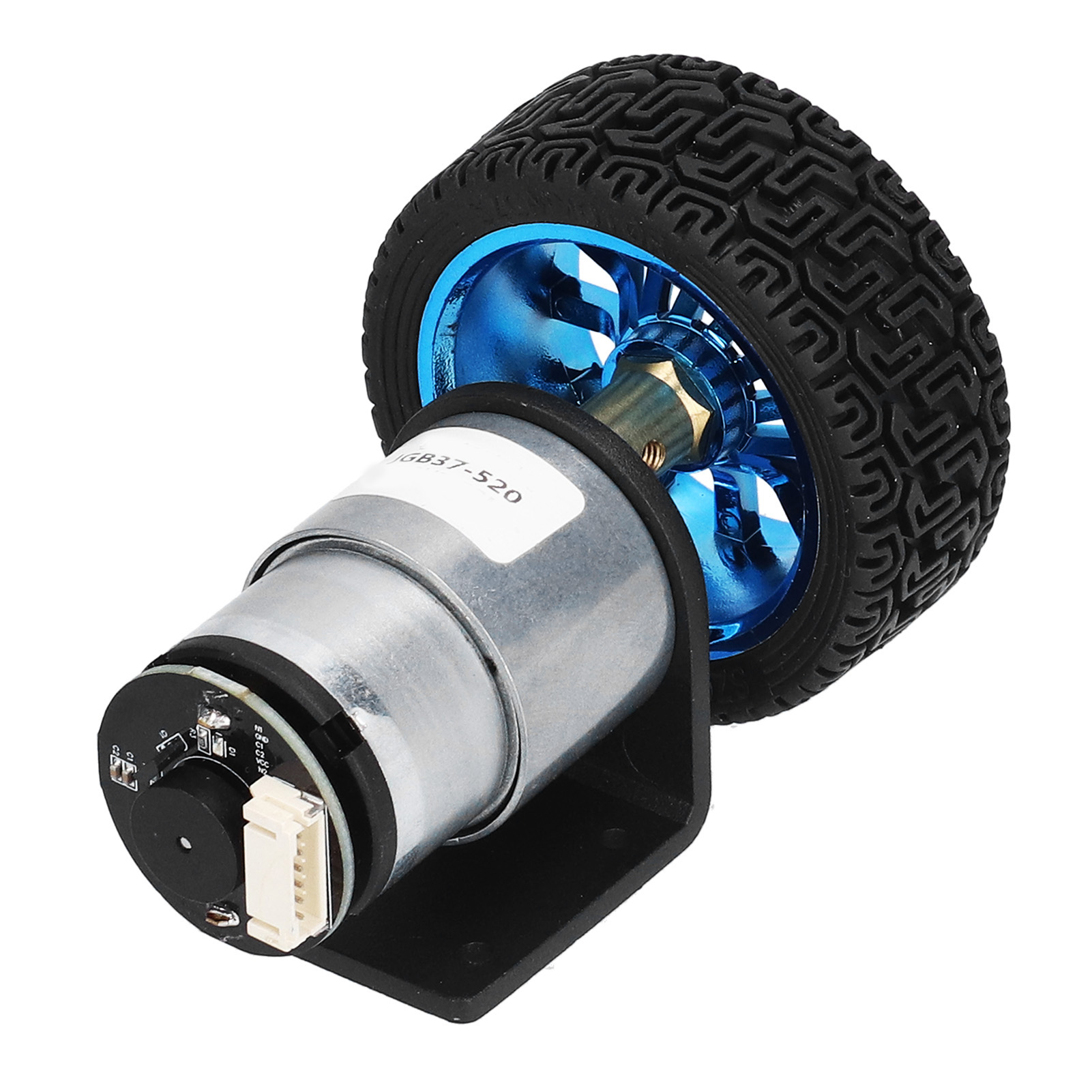 12v 530rpm Gleichstrom-getriebemotor Mit Cw/ccw-welle, Halterung Und Rad Zum Auswuchten Von Autos, Elektromotor-kit.
