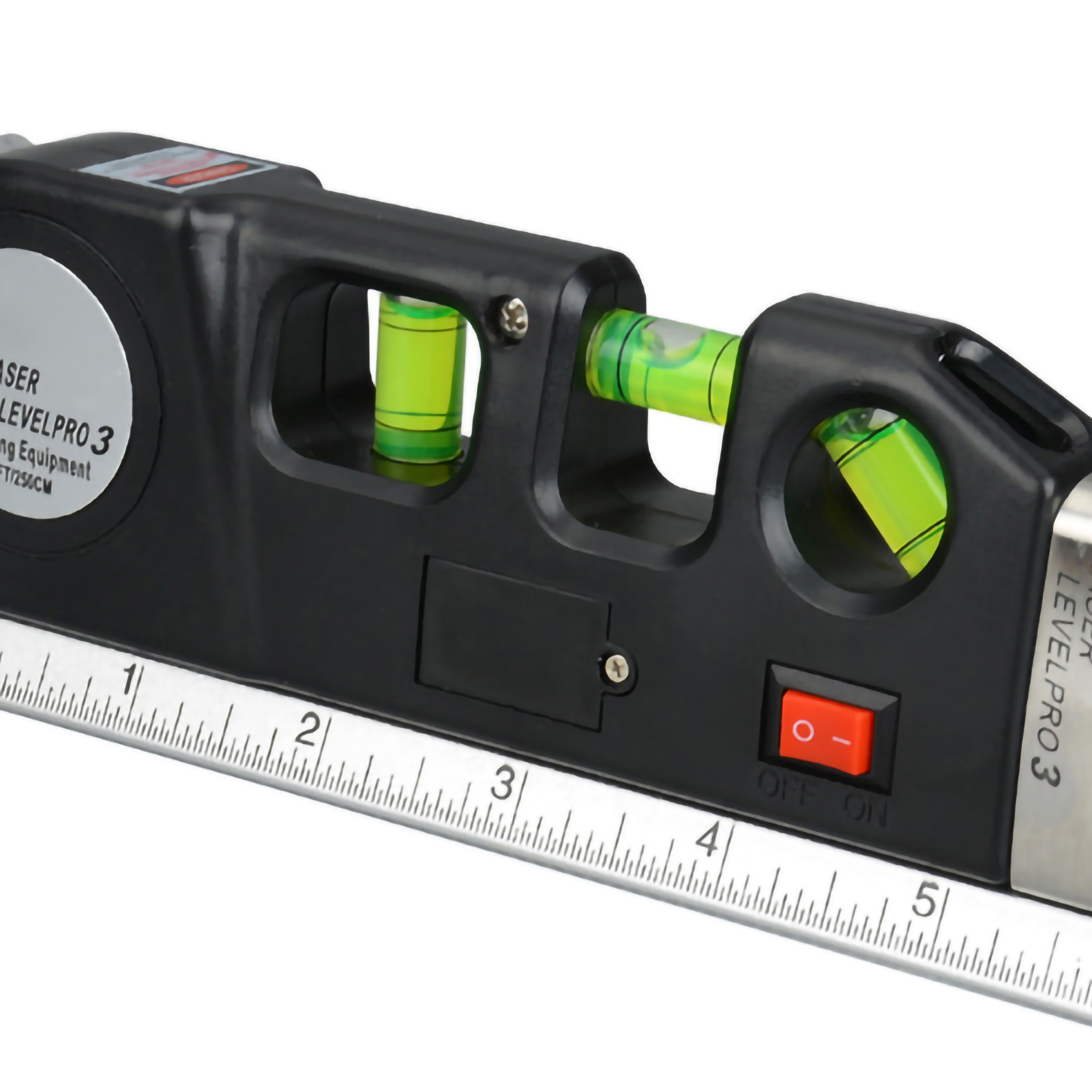 Digitale Laserwasserwaage Mit Infrarot-maßband, Präzisionsmessgerät Für Holzbearbeitung Und Heimwerkerprojekte, Tragbare Laserwasserwaage