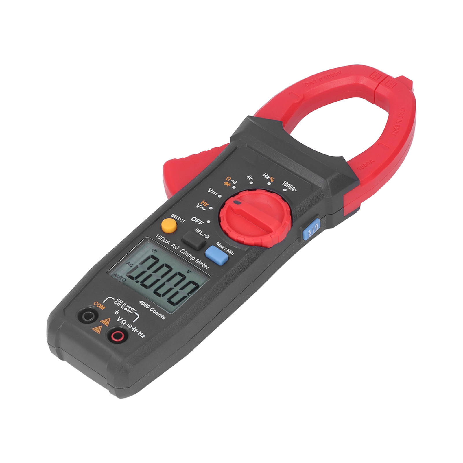 Digitales Multimeter Mit Stromzange, Wechsel-/gleichstrom-widerstandsmessgerät, Elektrisches Diagnosewerkzeug, Messung