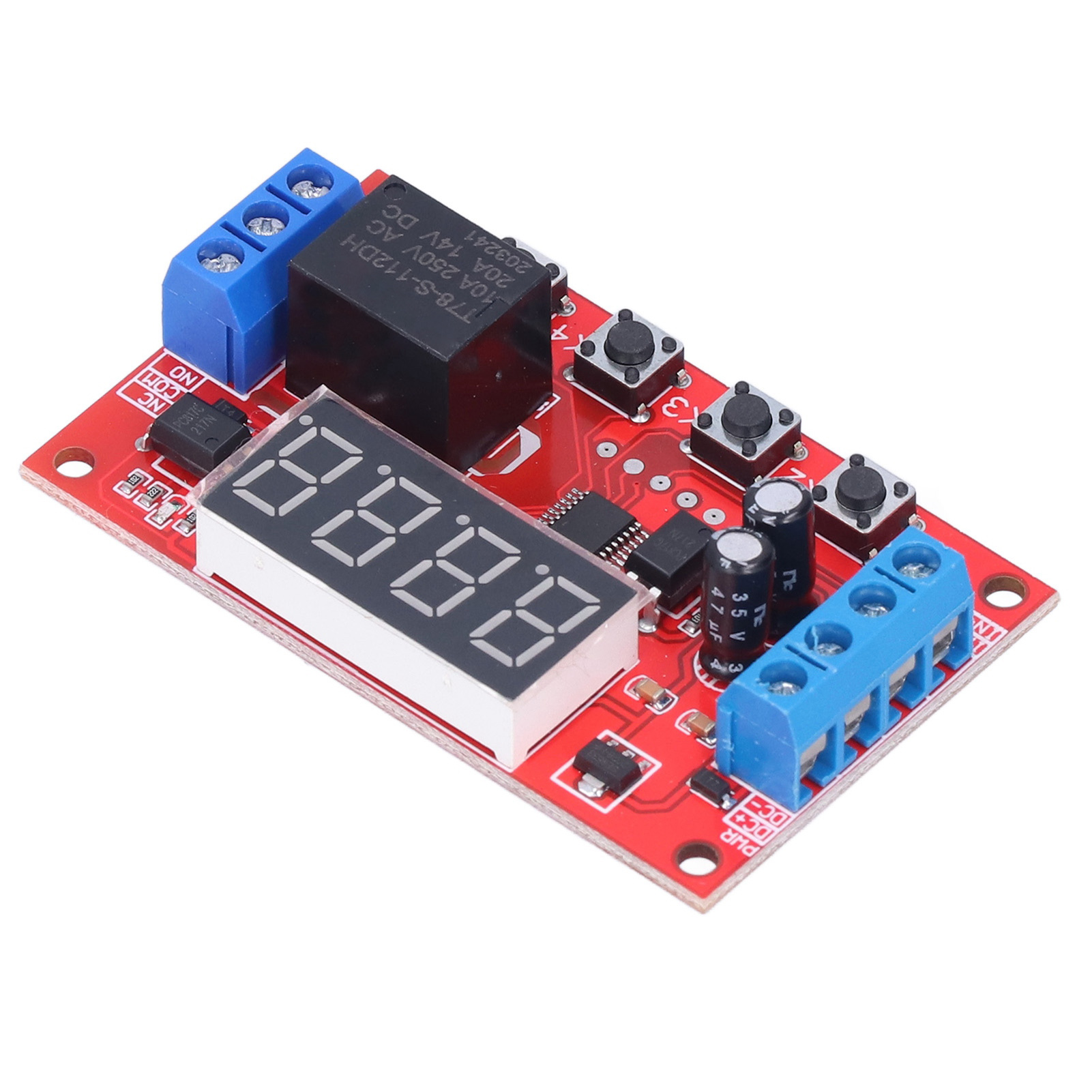 12v Relaismodul, Programmierbarer Digitaler Zeitschalter Mit Zeitverzögerung, Optokoppler-isolation