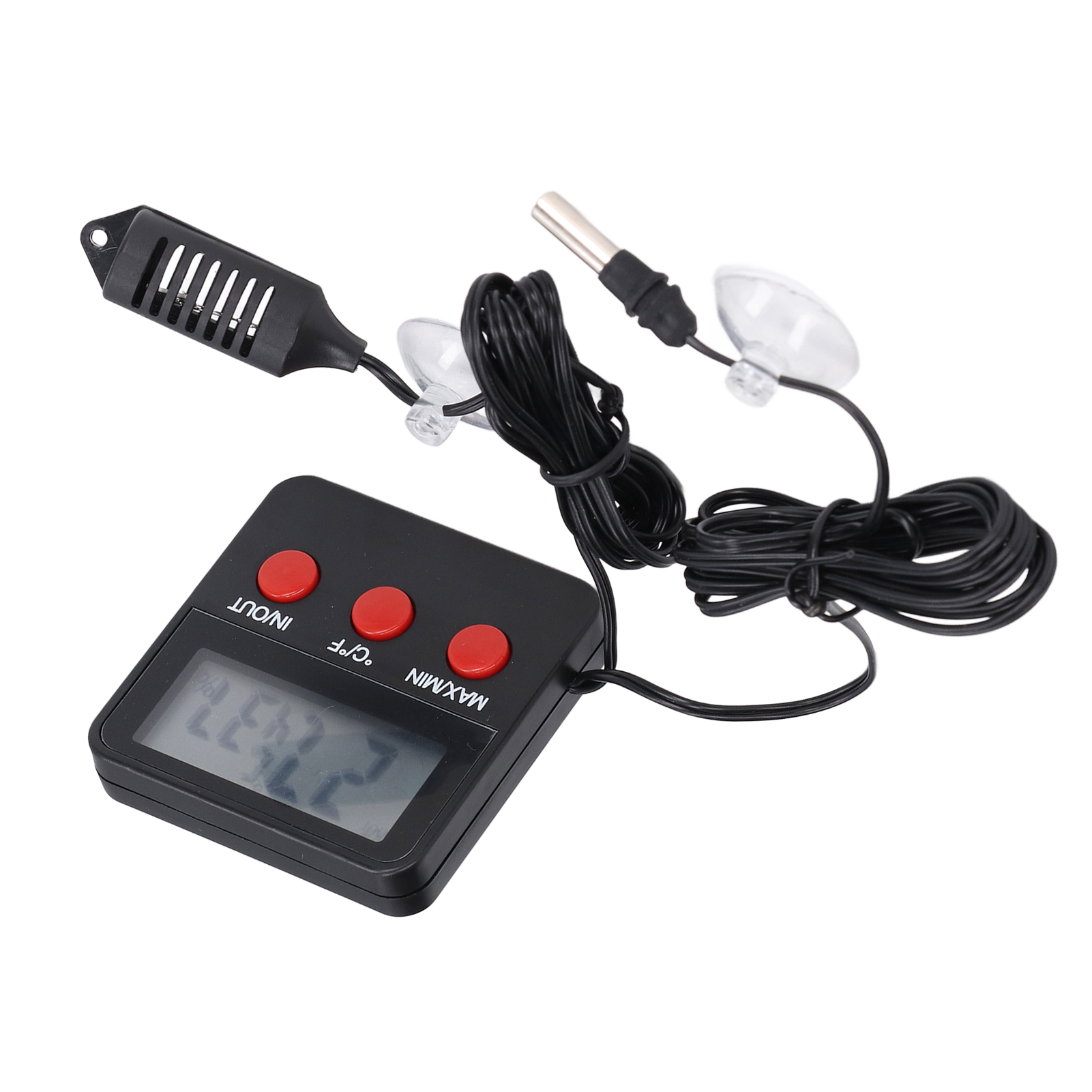 Digitales Thermometer Dth-74 Mit Feuchtigkeits- Und Temperatursensor, Miniatur-lcd-display, Präzises Hygrometer Für Innenräume, Temperatur- Und Feuchtigkeitsmesser