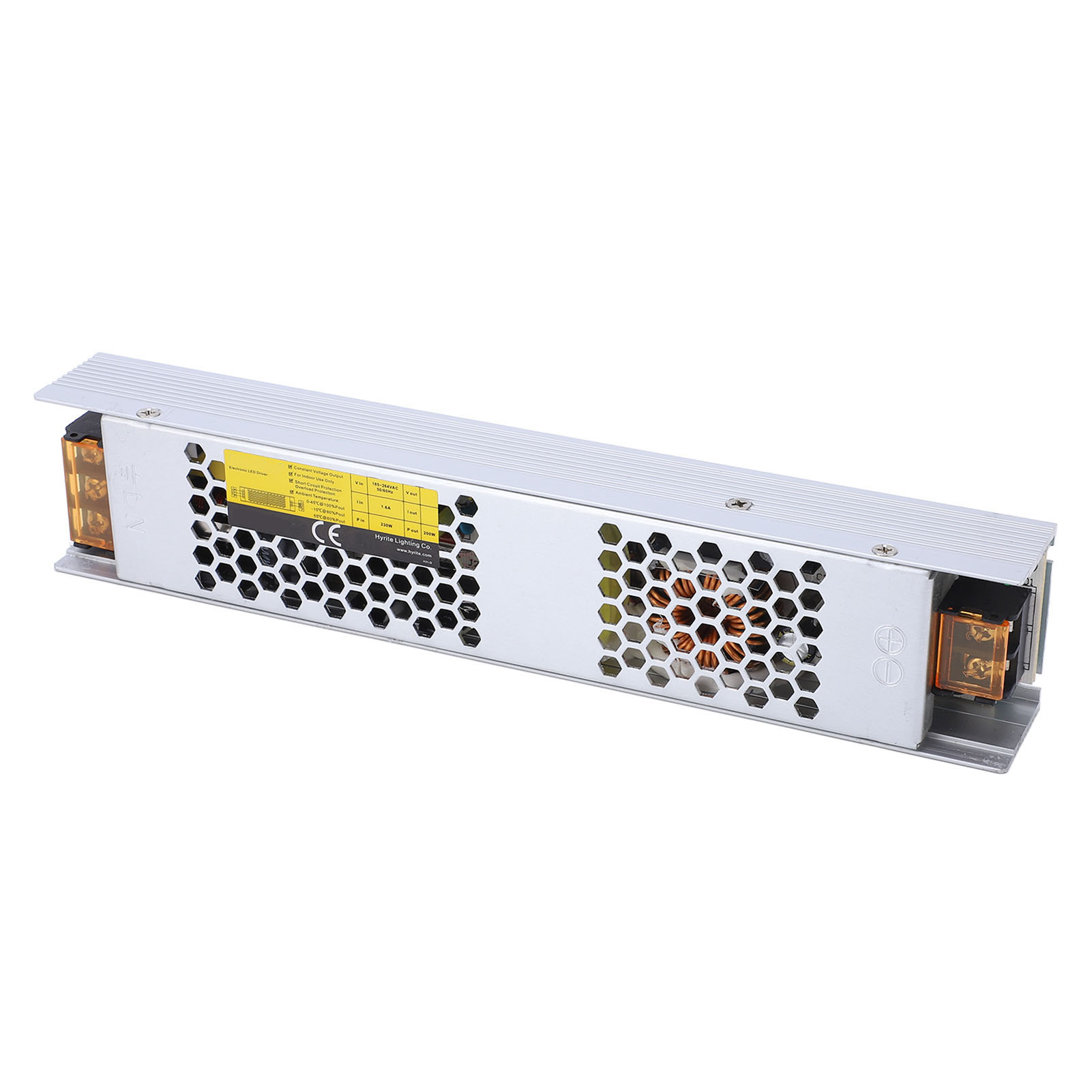 200w 24v 8,3a Led-netzteil, Leichter Wasserdichter Transformator Aus Aluminiumlegierung, Interner Konstantspannungstreiber, Ac 185-264v, Geringes Gewicht.