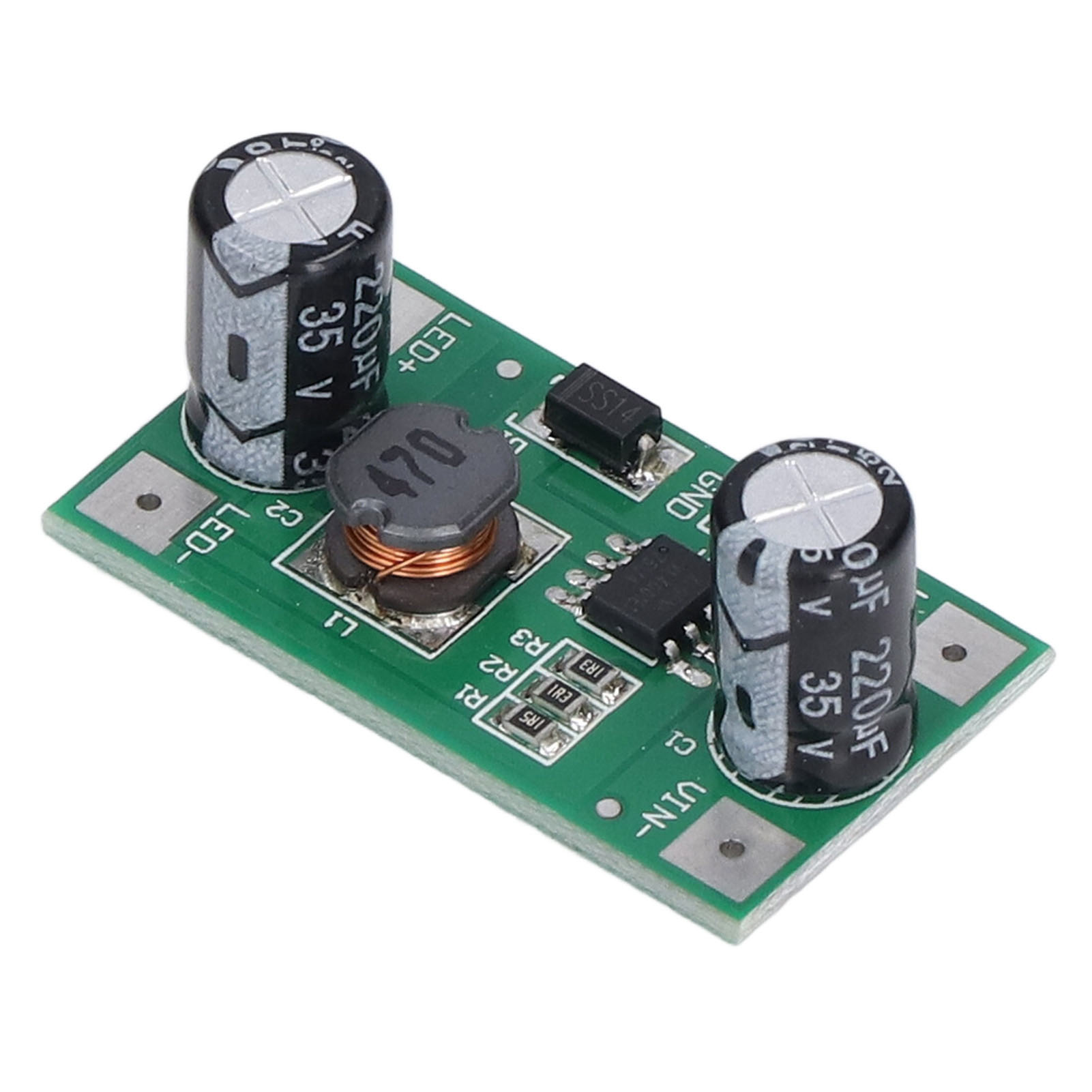 Konvolut Von 1-w-led-abwärtswandlermodulen, Dc-dc 5–35 V 350 Ma, Pwm-dimmstromregler