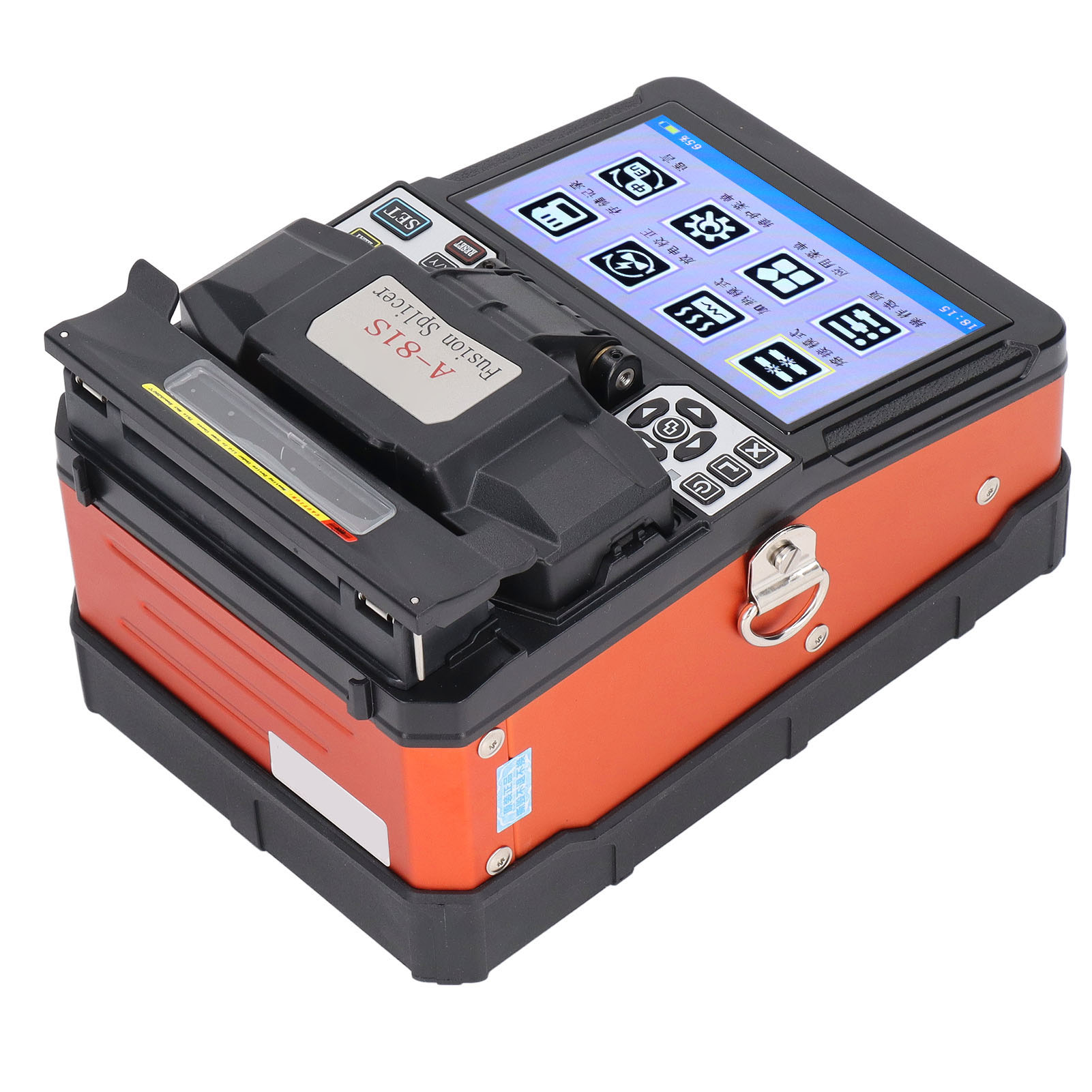 5-zoll-bildschirm-glasfaser-fusionsspleißgerät, Automatisches Präzisions-fusionsspleißgerät, 100-240v Eu-stecker-spleißgerät.