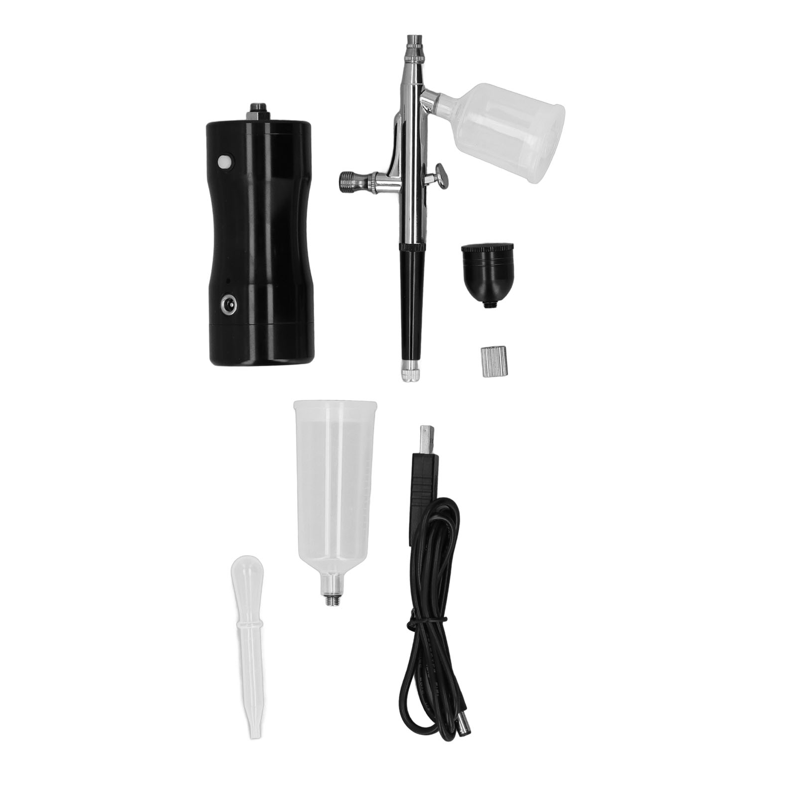 Tragbares Kabelloses Airbrush-set, Usb-wiederaufladbare Spritzpistole Für Tätowierungen, Modellbau, Malerei Und Tortendekoration