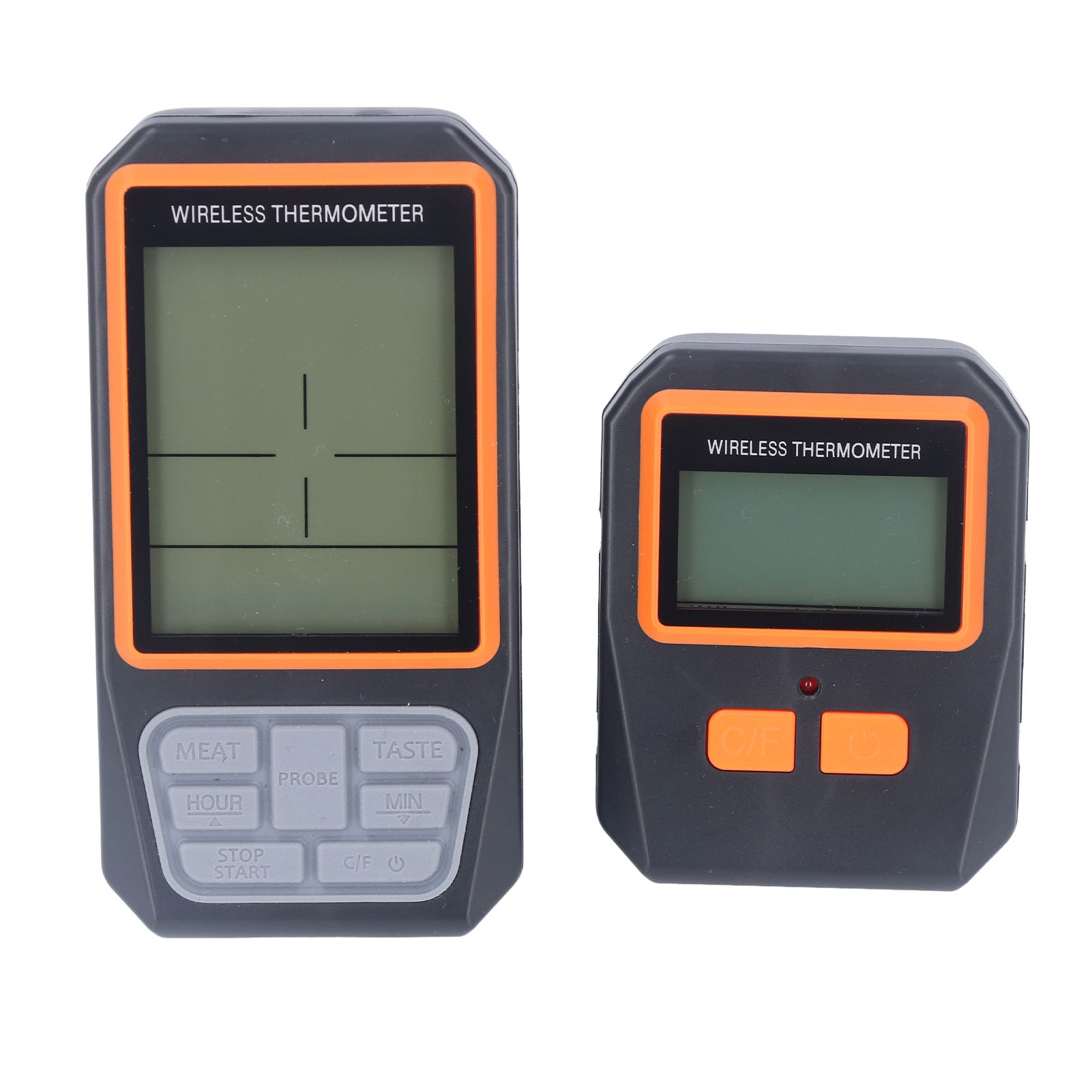 Digitales, Kabelloses Grillthermometer Mit 4 Sonden, 100 M Reichweite Ch-216, Für Ferngesteuertes Grillen Von Fleisch, Wasserdichter Grill