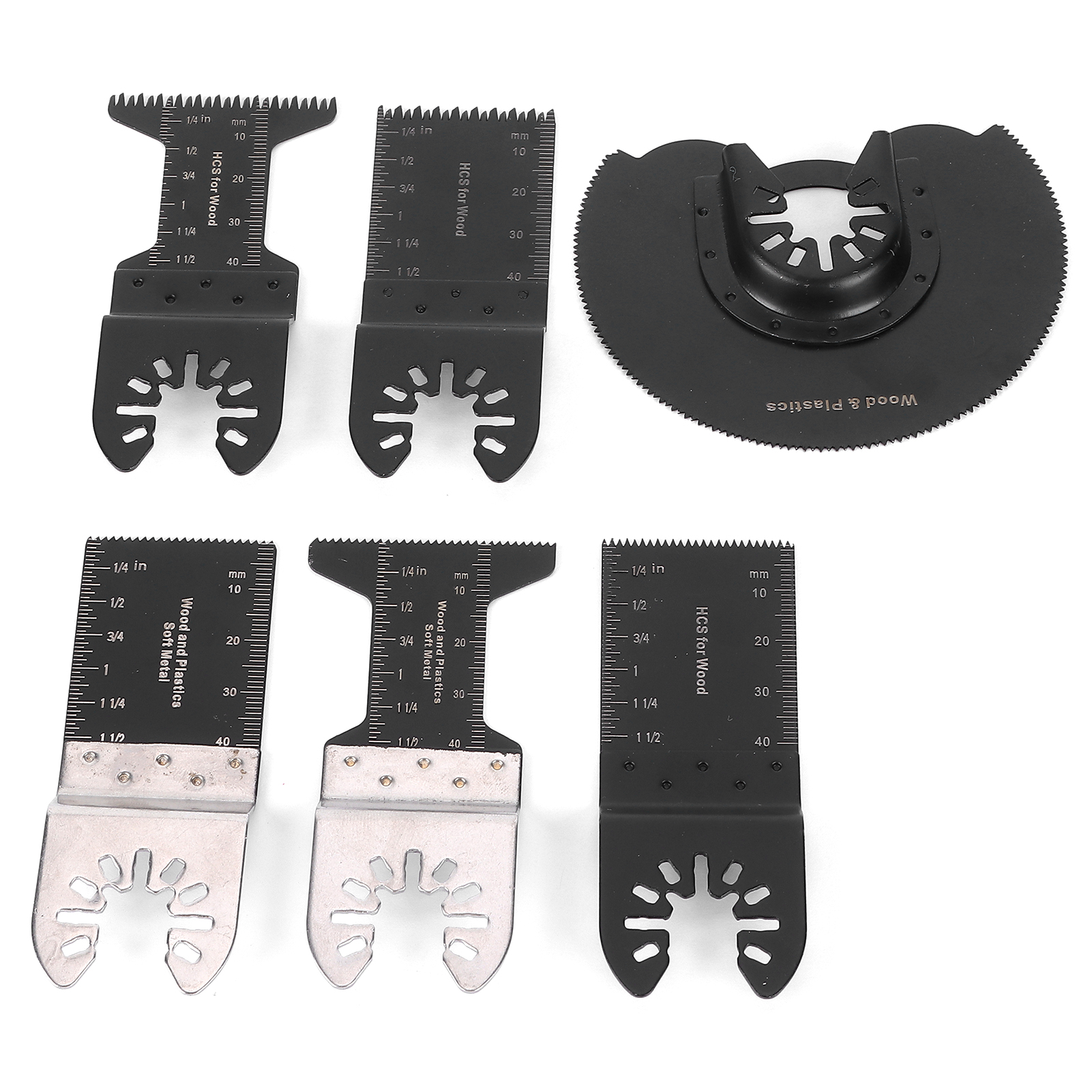 Set Mit 27 Bimetall-oszillationssägeblättern, Schnellwechselsystem, Schneidet Holz, Metall Und Kunststoff, Mehrzweckwerkzeug