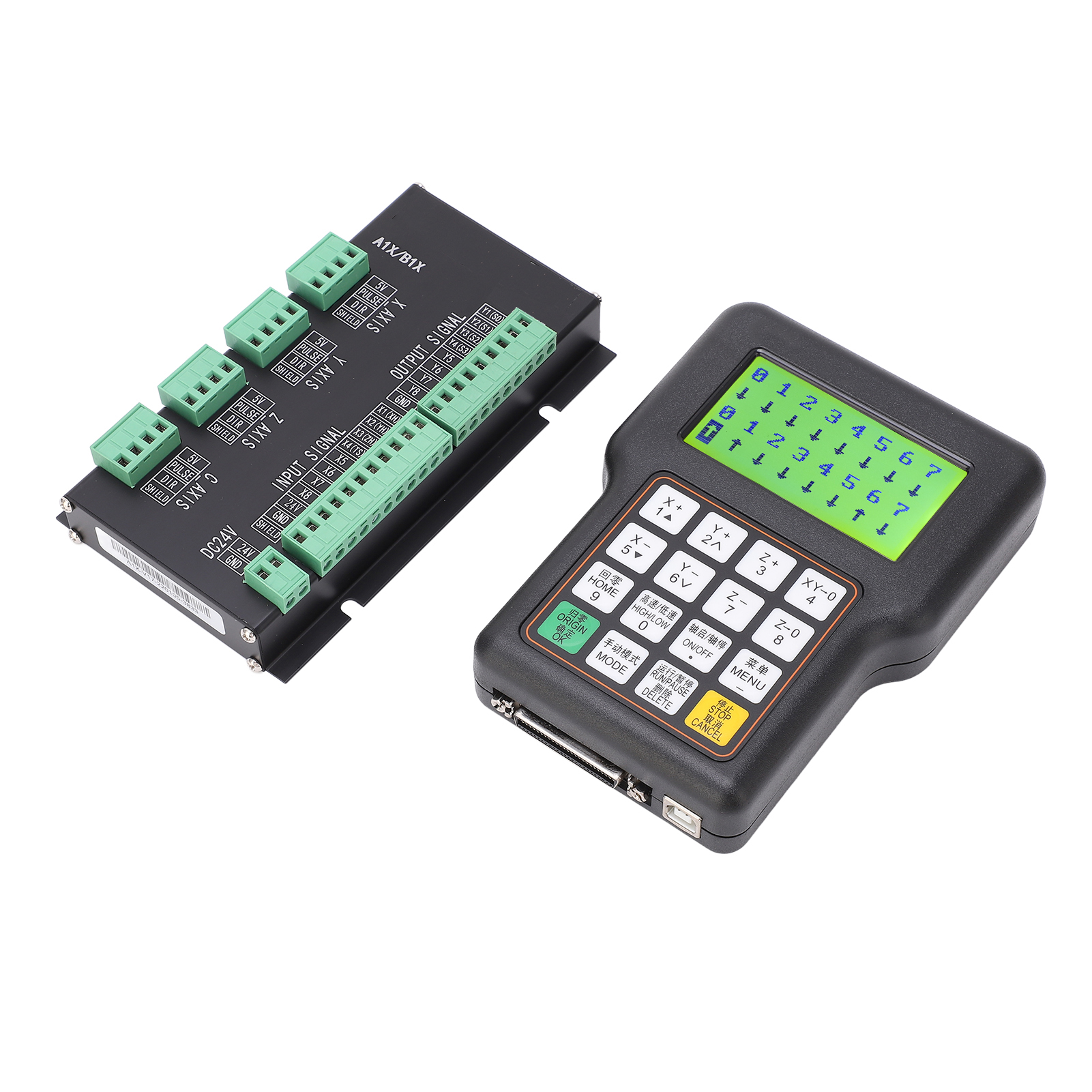 Cnc-numerische Steuerungsplatine Offline-achsenbewegungssteuerung, 24v Dc Kit Für Fräsen Und Gravieren, Präzisionssteuerungssystem.