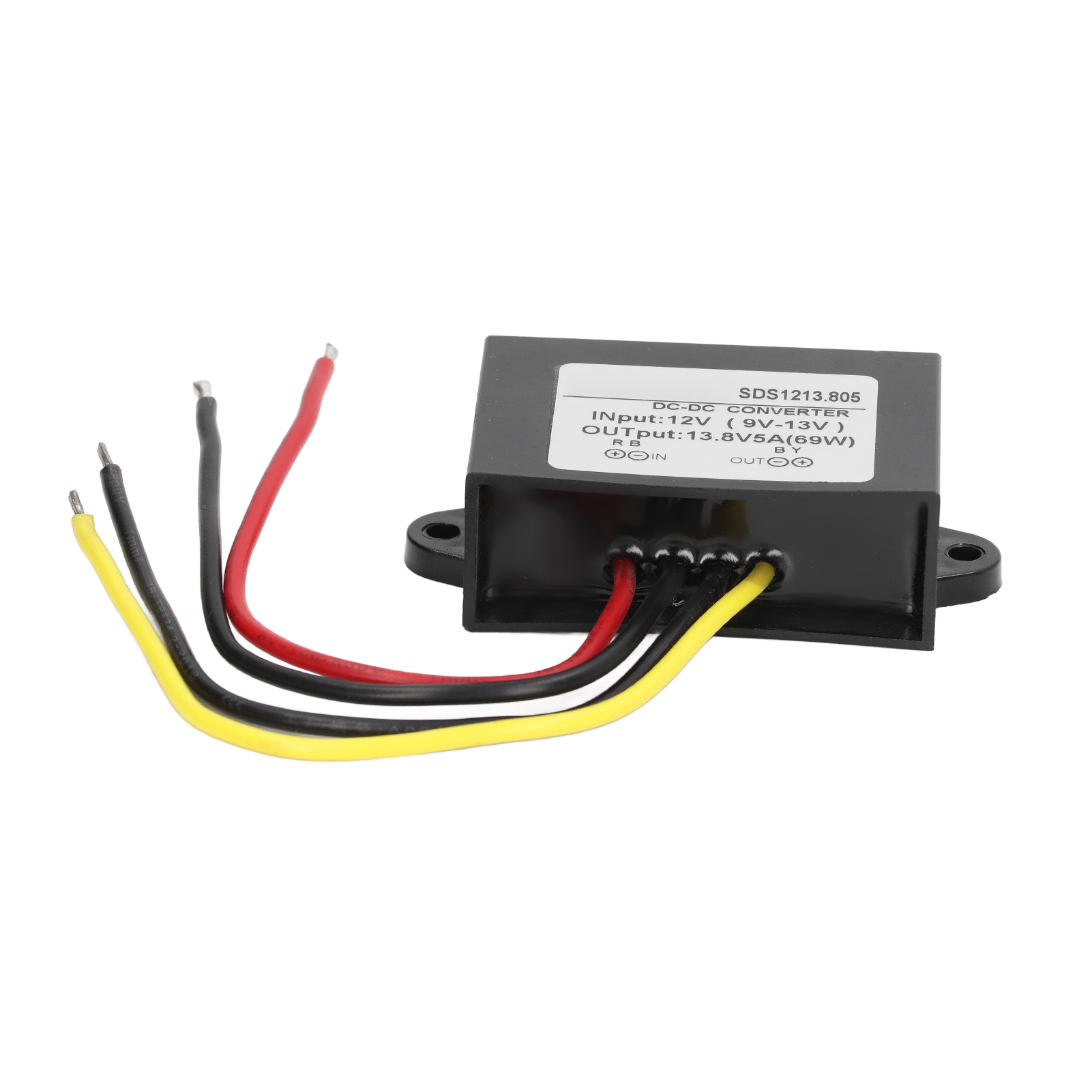12v Auf 13,8v 5a Kfz-spannungswandler Mit Kabel, Ip68 Wasserdichtes Aufwärtswandlermodul, Verstärkter Schutz