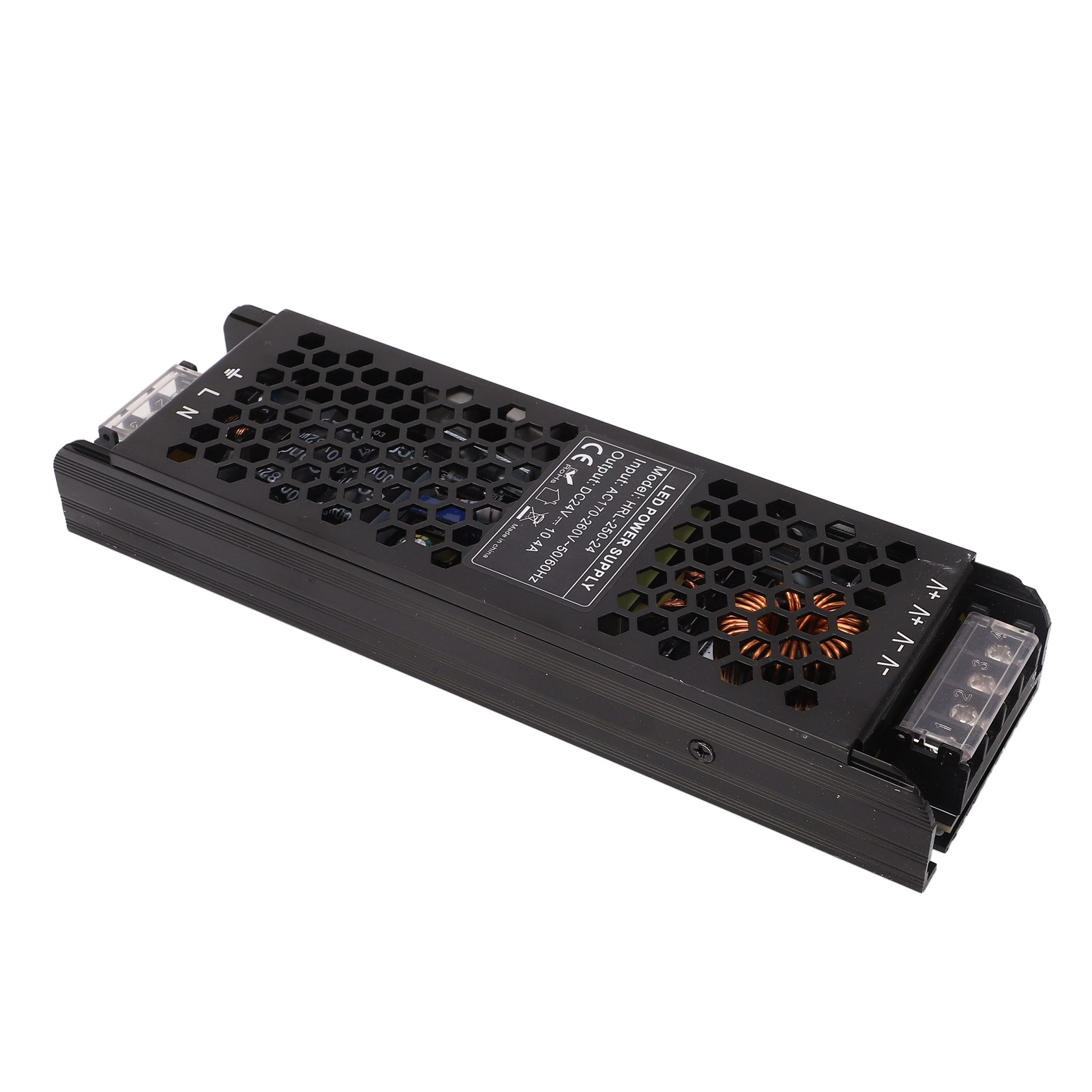 250w 24v Dc Led-netzteil, Schaltnetzteil, Verstärktes Gehäuse, Ac-eingang 170-260v, Treiber Für Led-streifen, Industrietransformator.