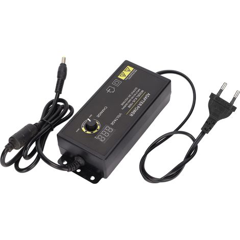 Einstellbares 5a 3-24v 120w Wechselstromnetzteil Mit Led-anzeige Und Eu-stecker