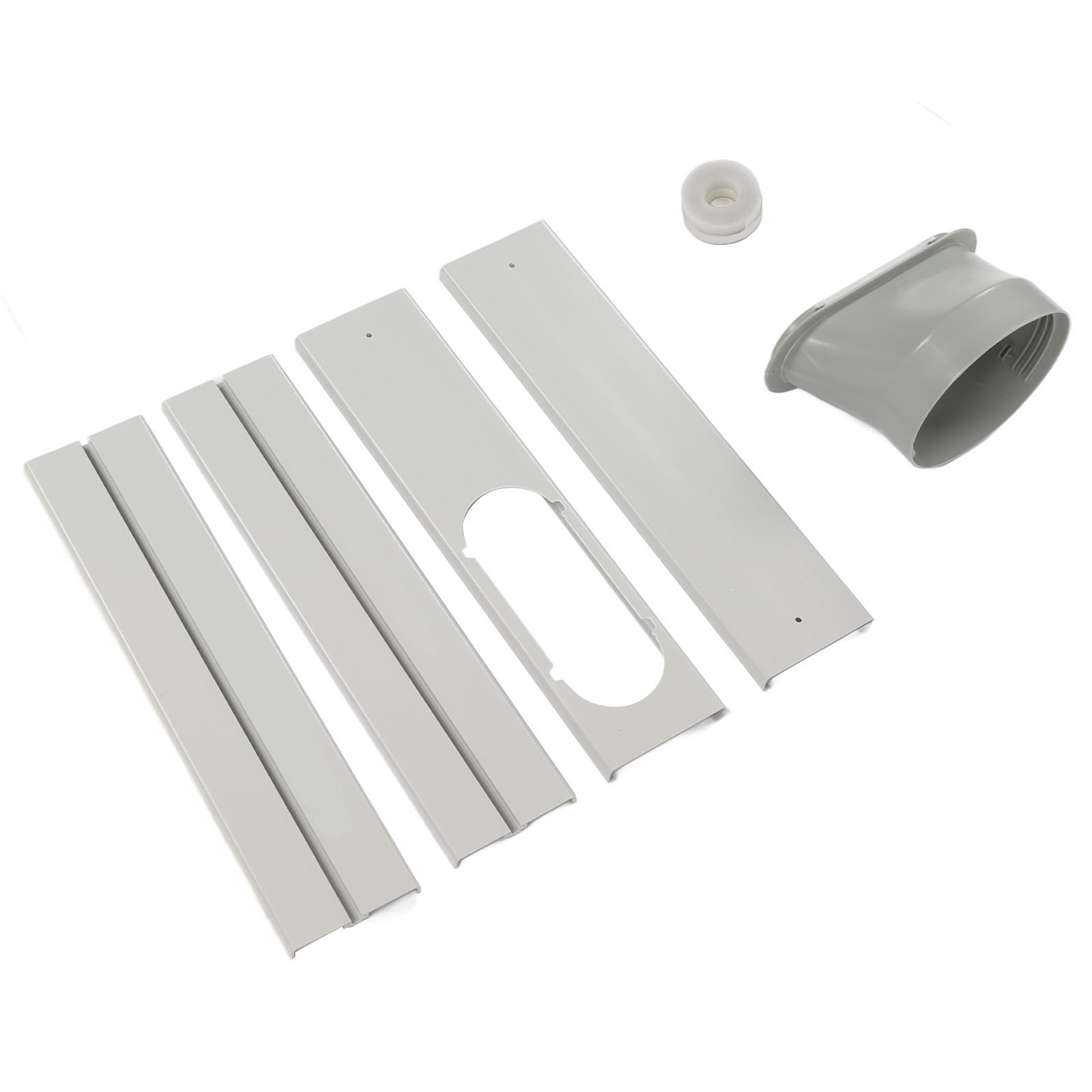 Nahtlos Verstellbares Fensterkit Für Tragbare Klimaanlagen, Ac-deflektor Für 150-mm-rohr, Einfache Installation, Kompatibel Mit Mobilen Geräten