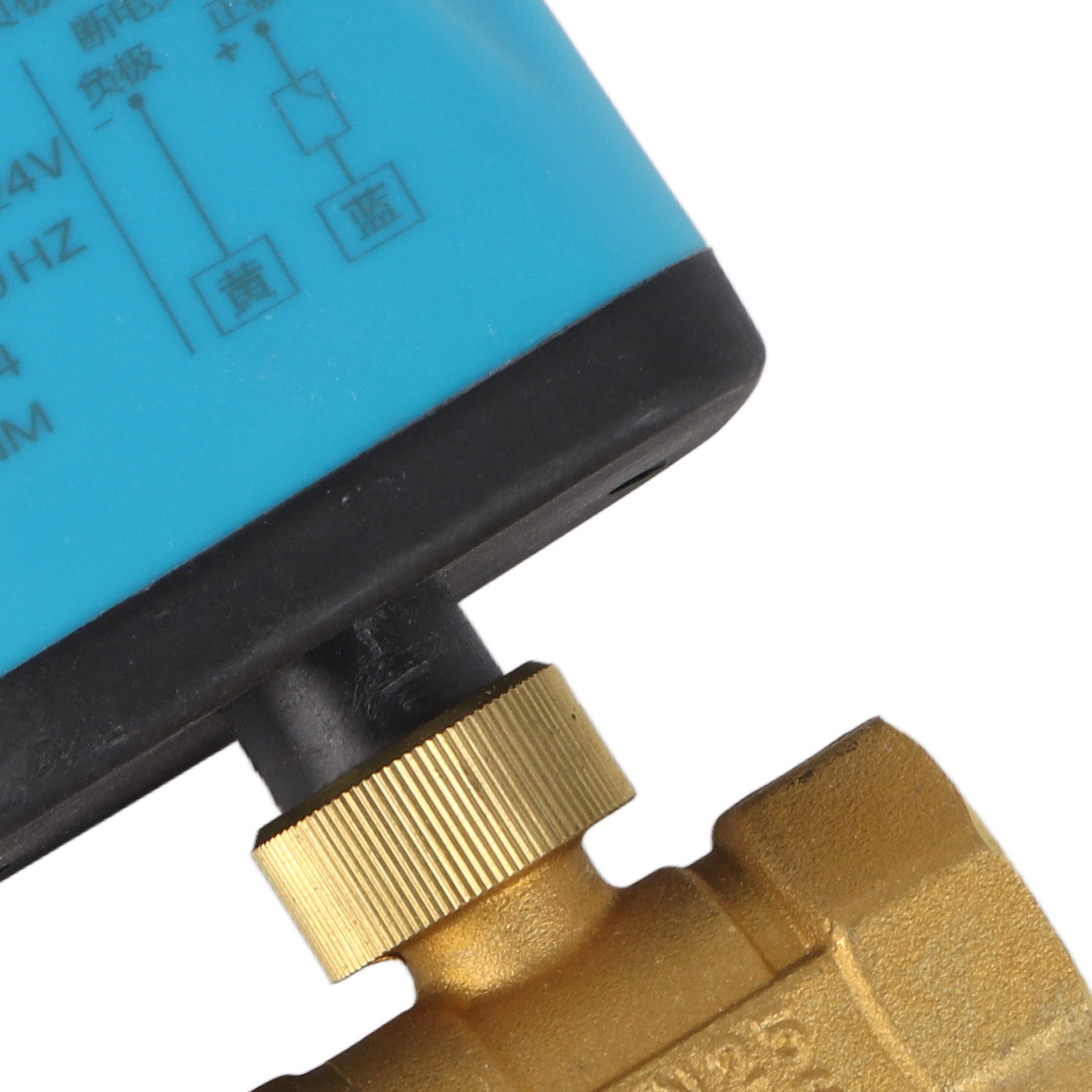 Motorisiertes 2-wege-magnetventil Dn25 Dc12-24v, Industrielles Hydraulikzubehör, Normalerweise Geschlossen, Rohrleitungsausrüstung.