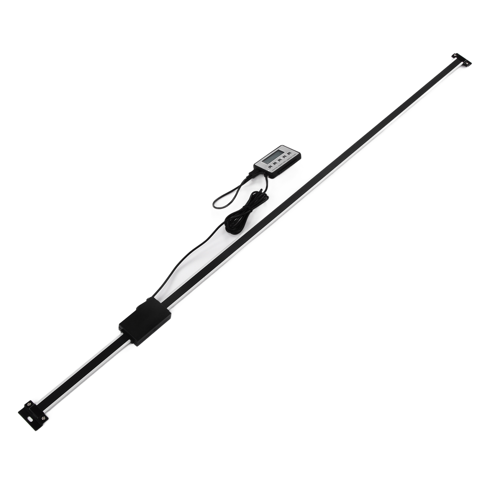 Digitales Linearlineal 0-1000 Mm (metrisch/zoll) Für Drehmaschinen, Doppelanzeige, Präzisionsmessskala, Kompatibel Mit Imperialen Und Metrischen Maßeinheiten