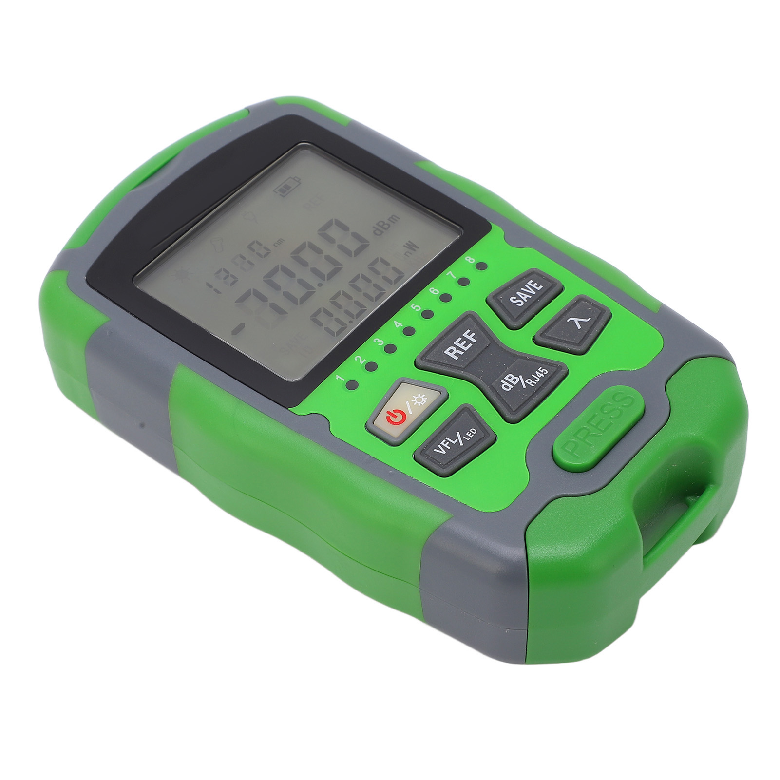 Roter 10mw Glasfaser-leistungstester, Mini-lichtmessgerät Mit Usb-kabel, Glasfaserkabel-diagnosegerät, Lichtsignal-testkit.